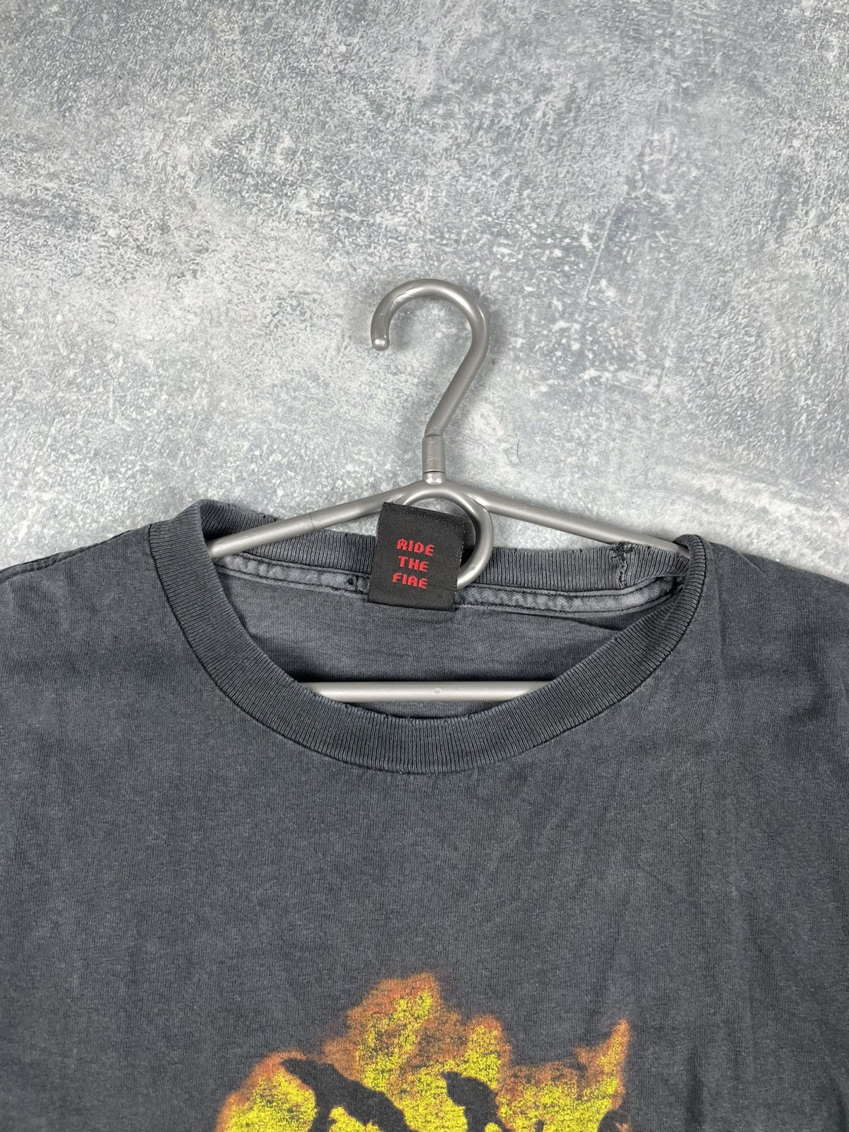 Spitfire Vintage distressed Spitfire ride the fire tee Size US M / EU 48-50 / 2 - 7 Thumbnail