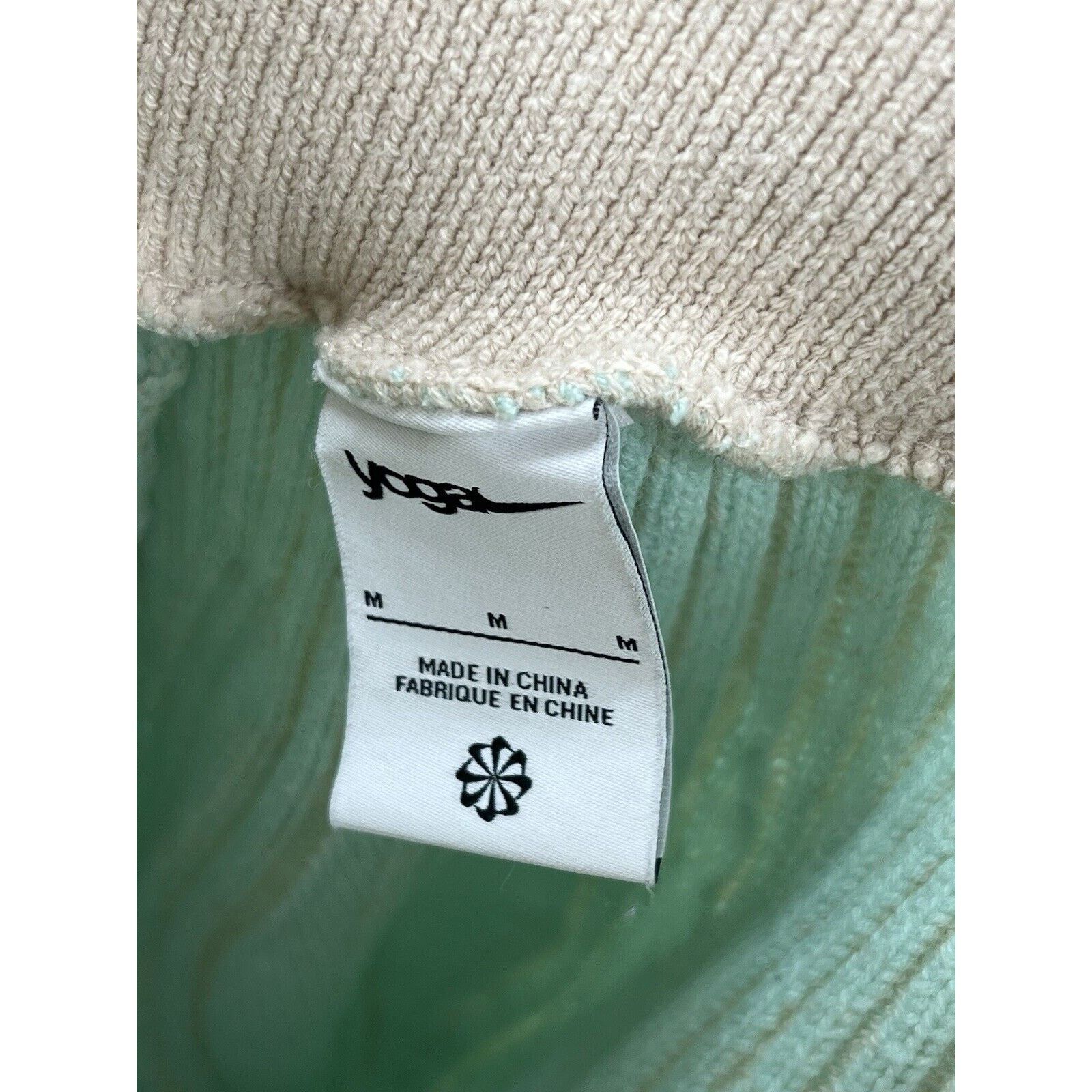 Nike Nike Yoga Jogger High Waist Wool Blend Knit Green Sz M $150 Size 26" / US 2 / IT 38 - 3 Thumbnail