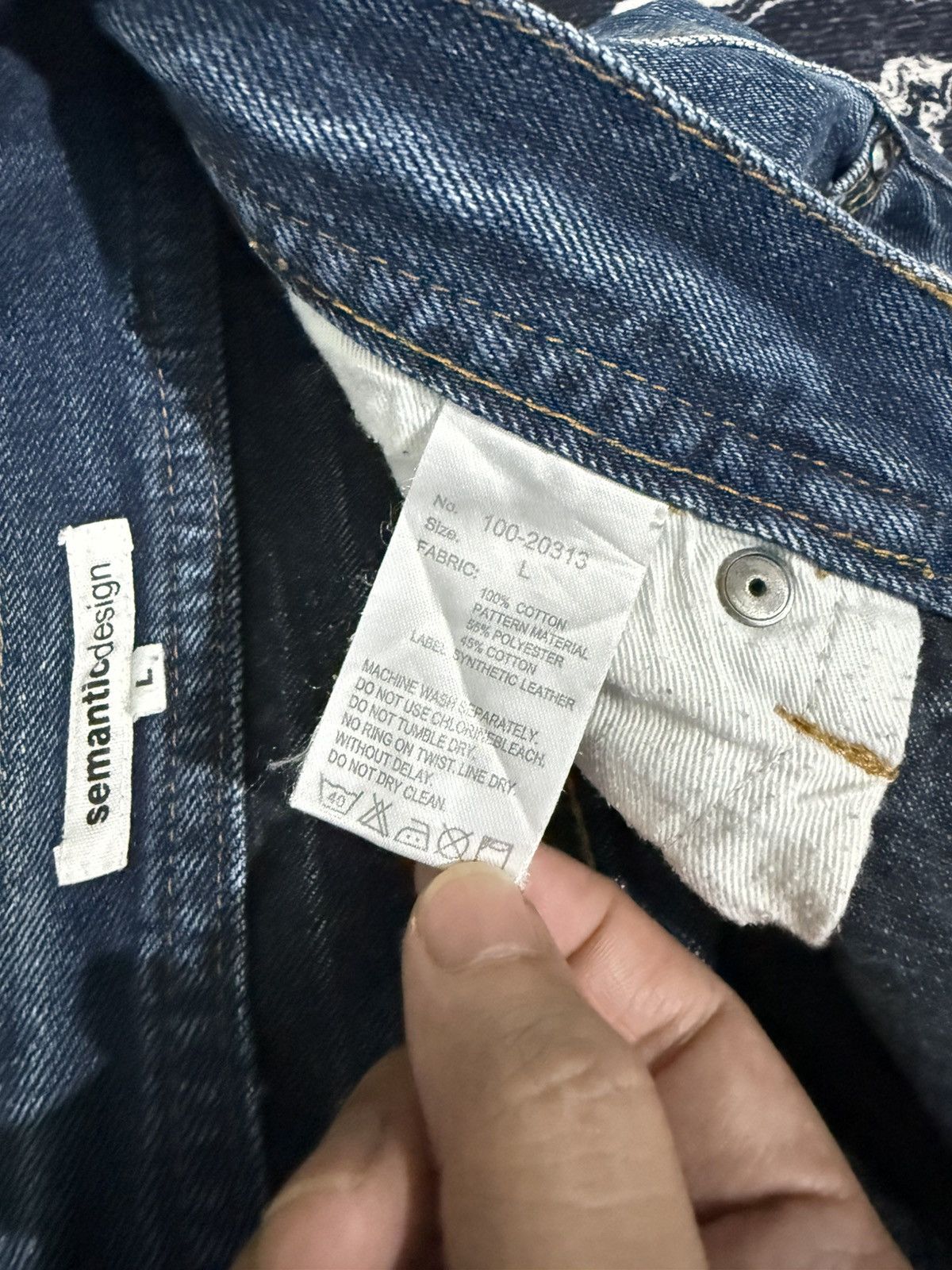 semanticdesign Semantic design snake skin jeans Size US 32 / EU 48 - 15 Thumbnail