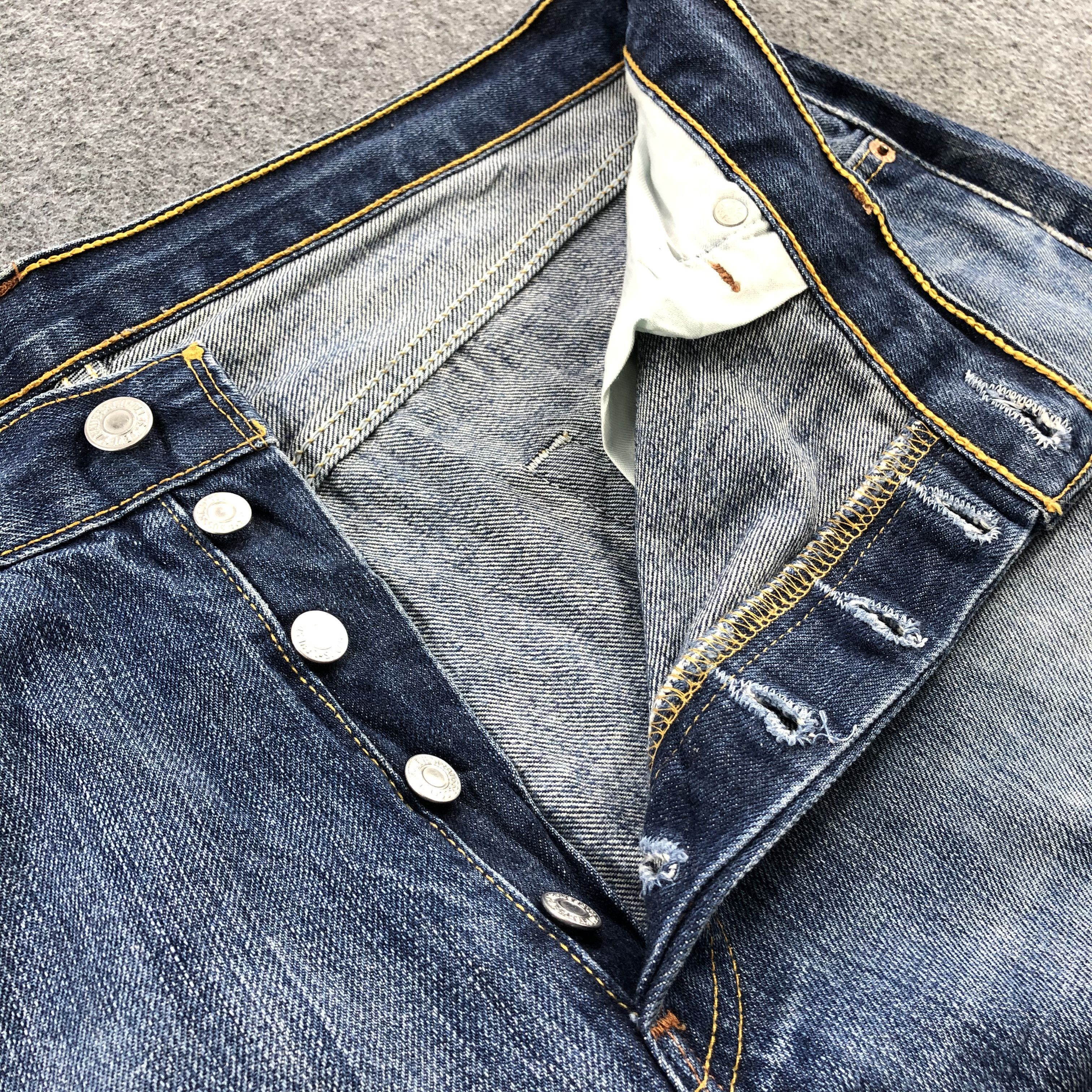 Levi's × Vintage Vintage 90s Levis 501 Jeans-JM942 Size US 37 - 8 Thumbnail