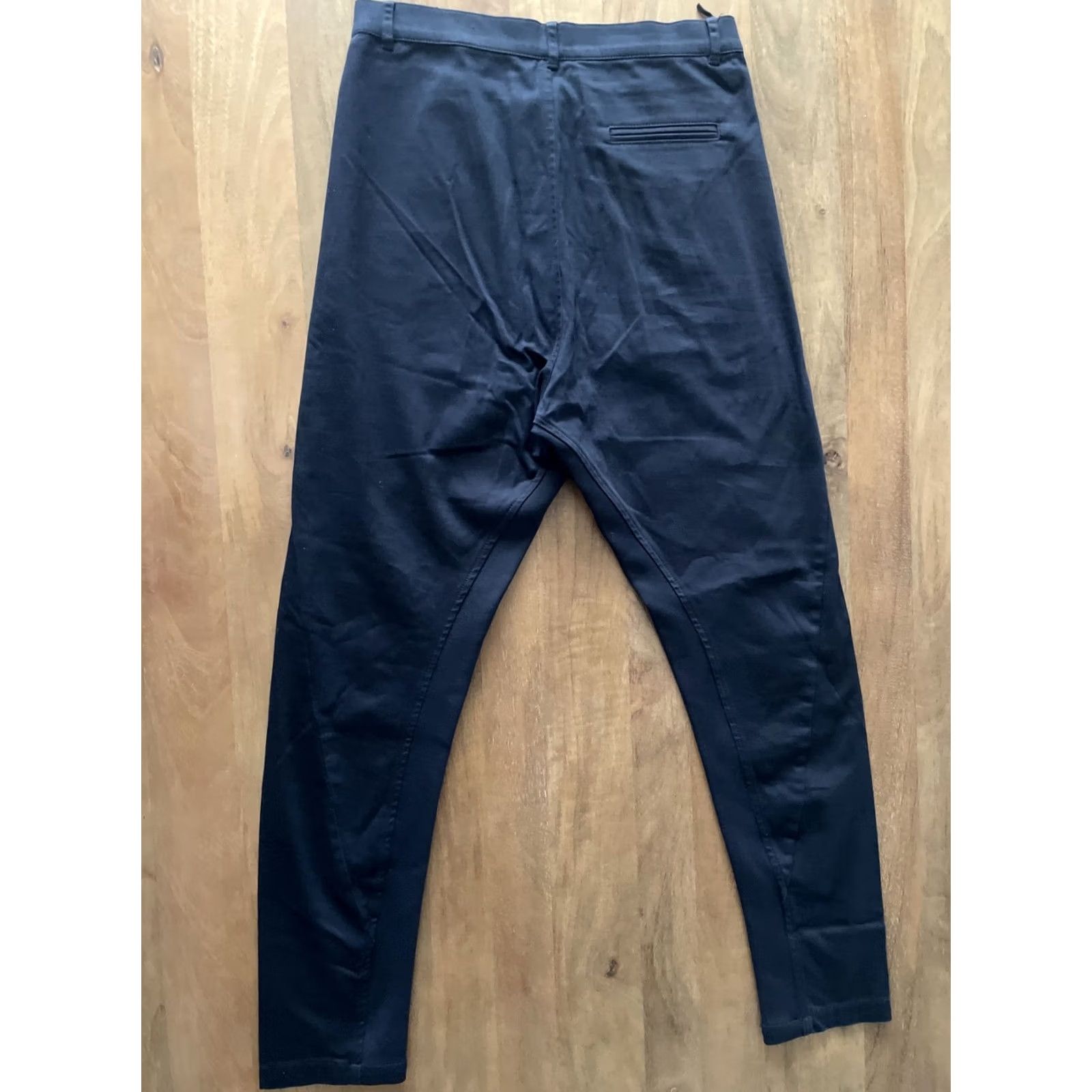 Scanlan Theodore Scanlan Theodore Chino Pants Women’s 2 Blue High Rise Slim Pocket Denim Cotton Blend 26x27 Regular Size Type Pants Boys? Size 26" / US 2 / IT 38 - 2 Thumbnail