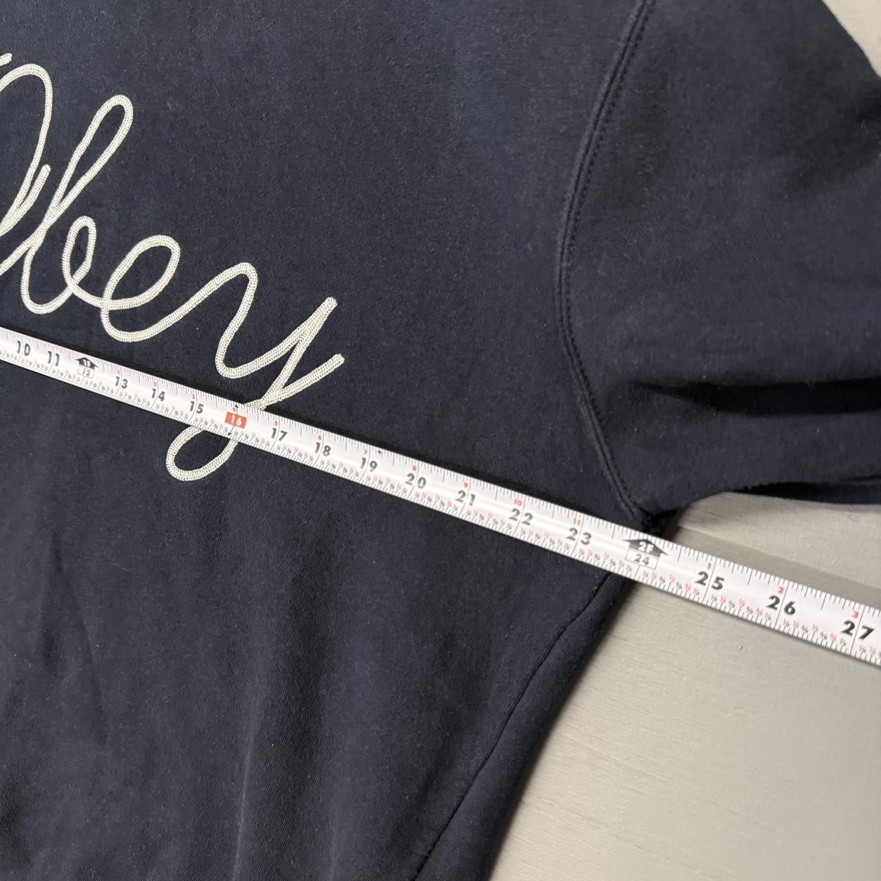 Obey Vintage Obey Y2K Skater Brand Blue Pullover Sweatshirt Large Size US L / EU 52-54 / 3 - 5 Thumbnail