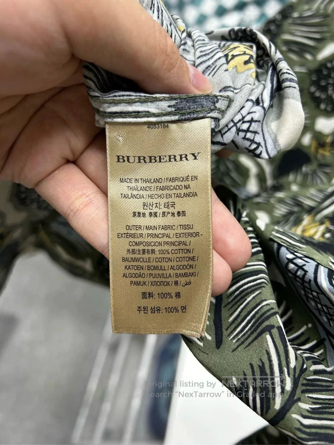 Burberry Burberry Graffiti Shirt DY7965. Size US L / EU 52-54 / 3 - 4 Thumbnail