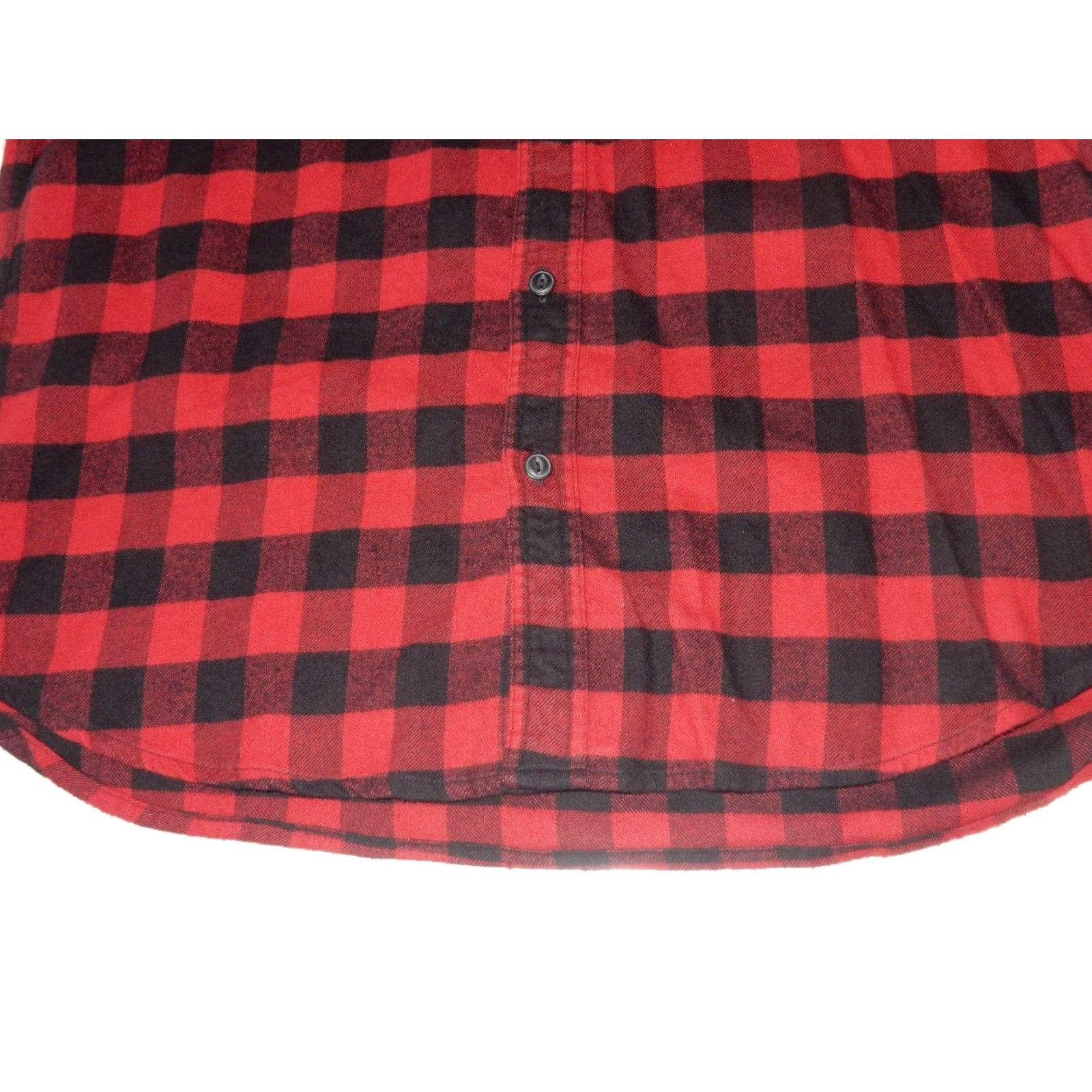 J.Crew VINTAGE J.CREW Men's Flannel Shirt Size L Long Sleeve Plaid Cotton Red-Black 90s Size US L / EU 52-54 / 3 - 2 Thumbnail