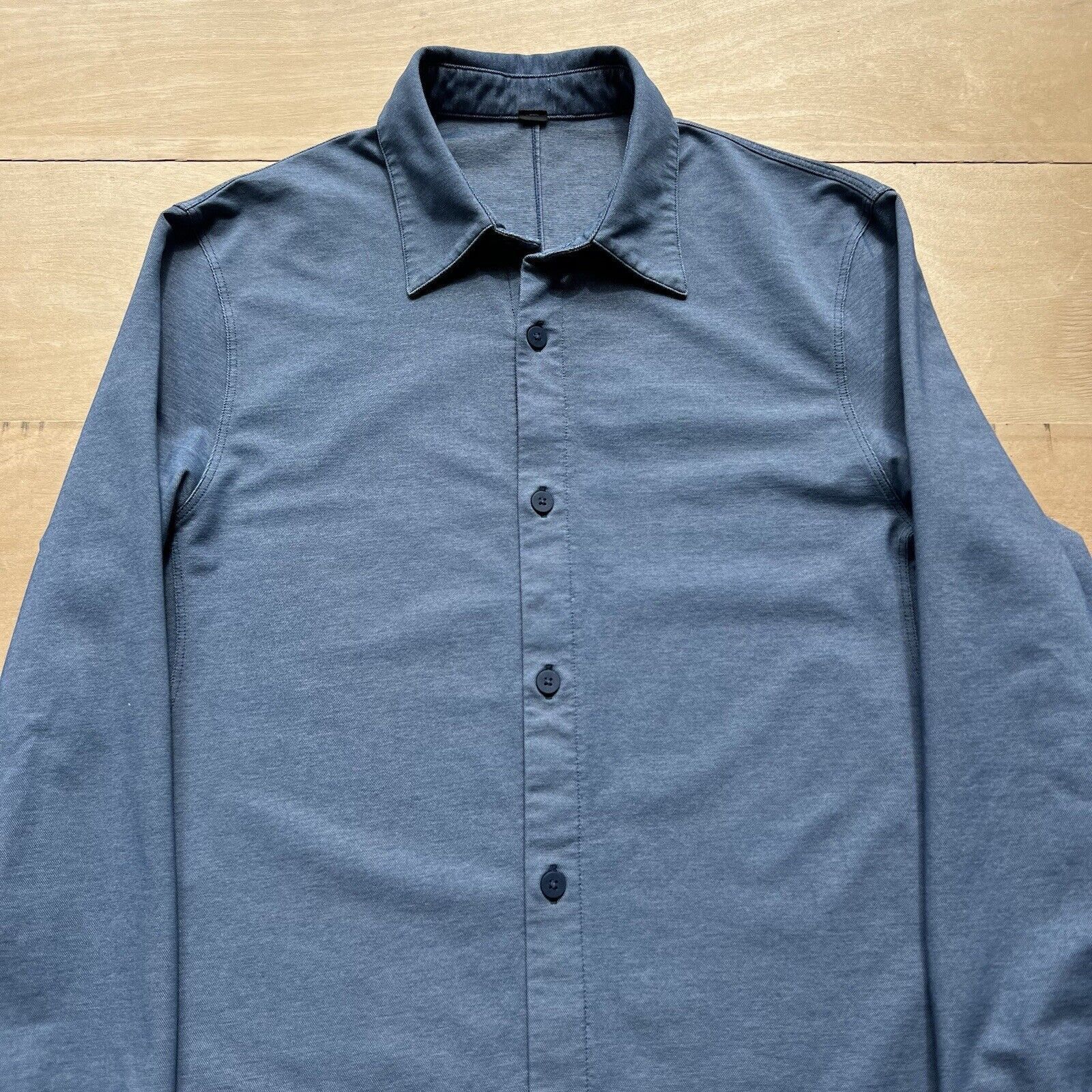 Lululemon Lululemon Button Down Shirt Blue Casual Workwear Commission Size US S / EU 44-46 / 1 - 2 Thumbnail