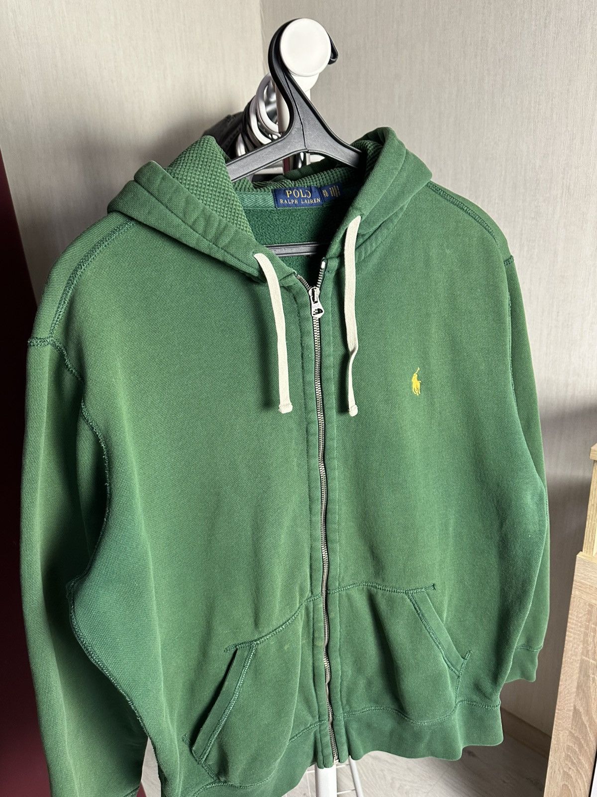 Polo Ralph Lauren Vintage Polo Ralph Lauren Heavy Cotton Zip Hoodie Logo 90s Size US XL / EU 56 / 4 - 2 Thumbnail