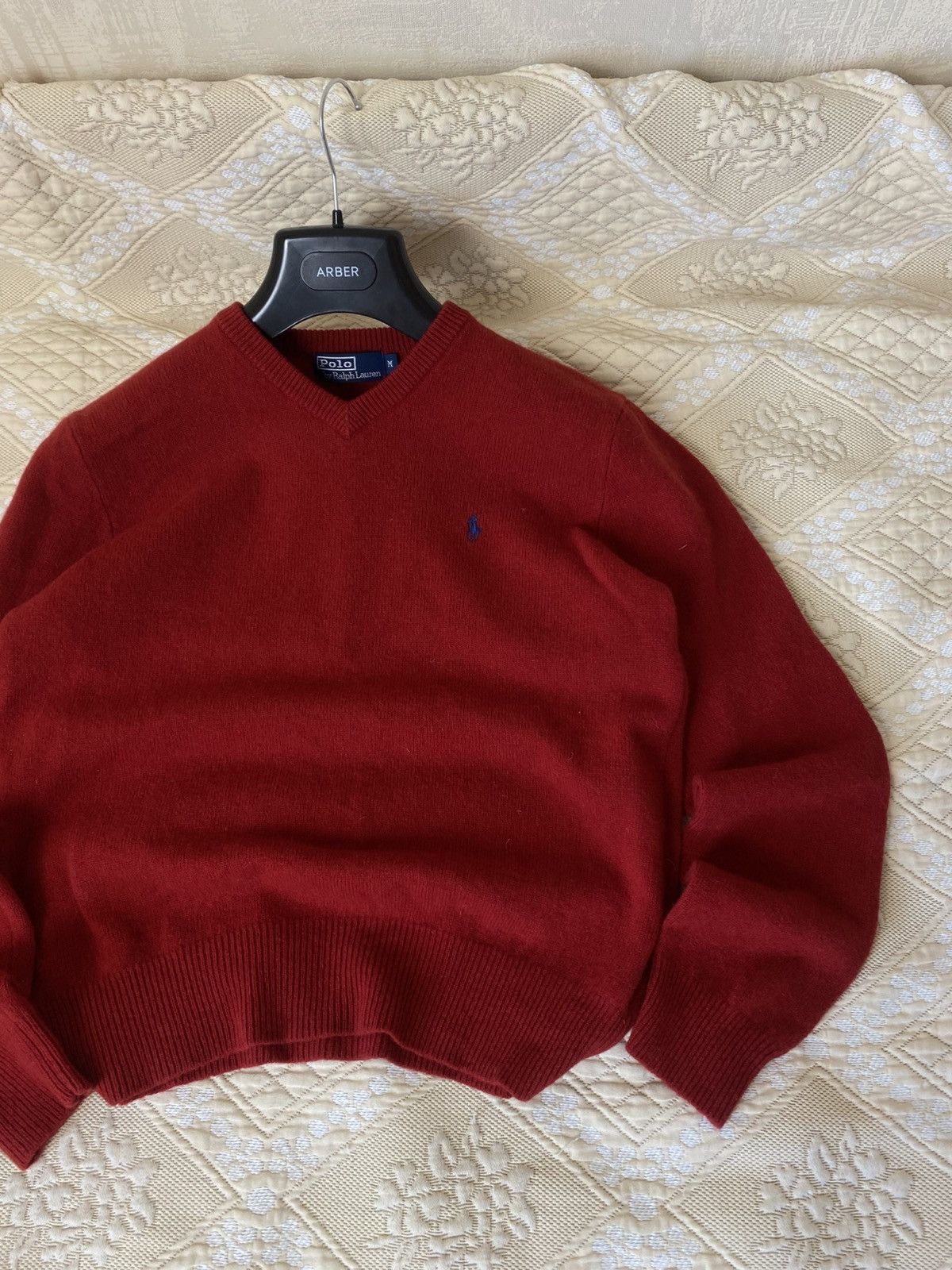 Polo Ralph Lauren 🔥 Vintage Polo Ralph Lauren Wool Sweater Y2K Chief Keef Logo Size US M / EU 48-50 / 2 - 1 Thumbnail
