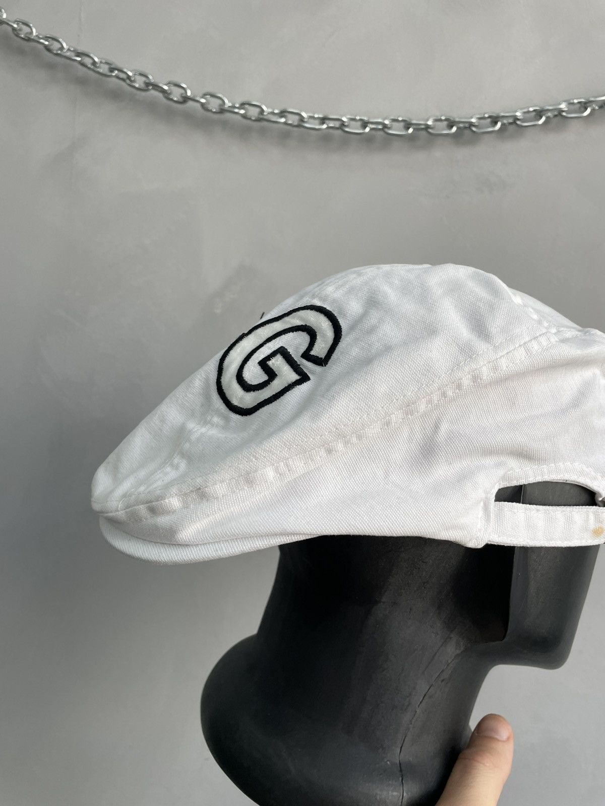 Dolce & Gabbana Rare beret hat cap Dolce gabbana big logo Size ONE SIZE - 6 Thumbnail