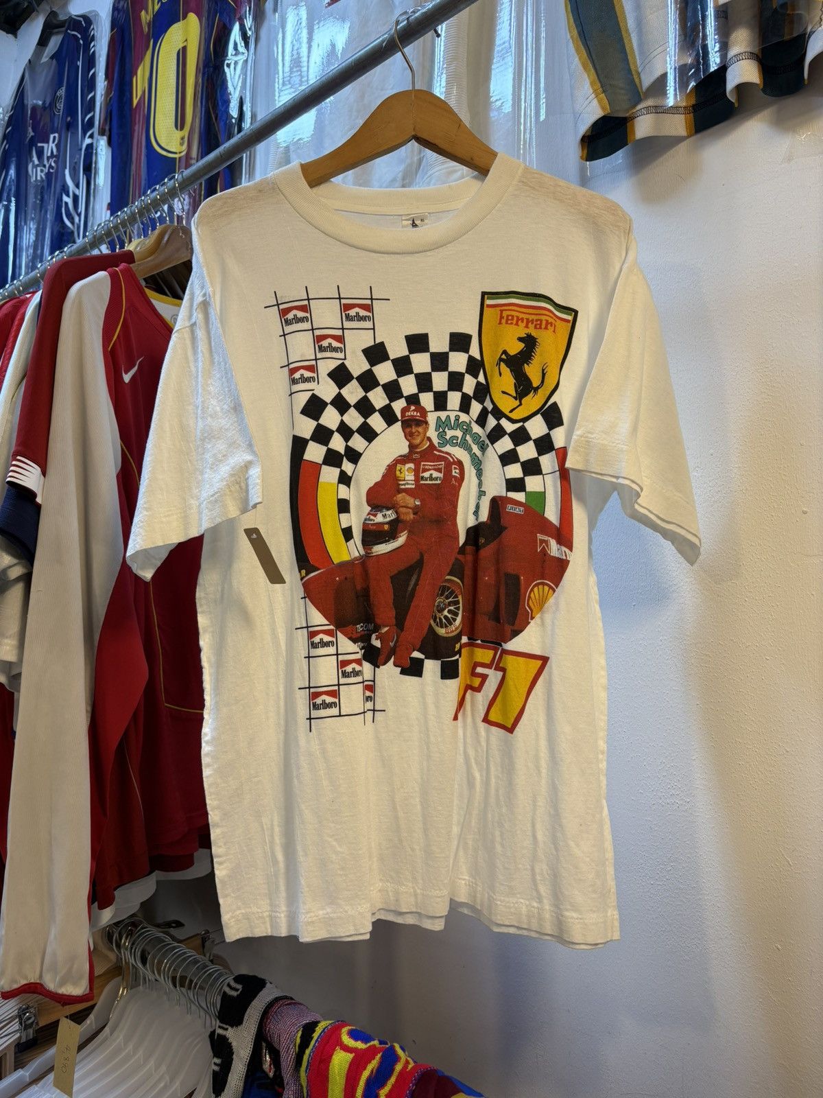 Ferrari Vintage F1 Ferrari T-Shirt Size US XL / EU 56 / 4 - 1 Thumbnail