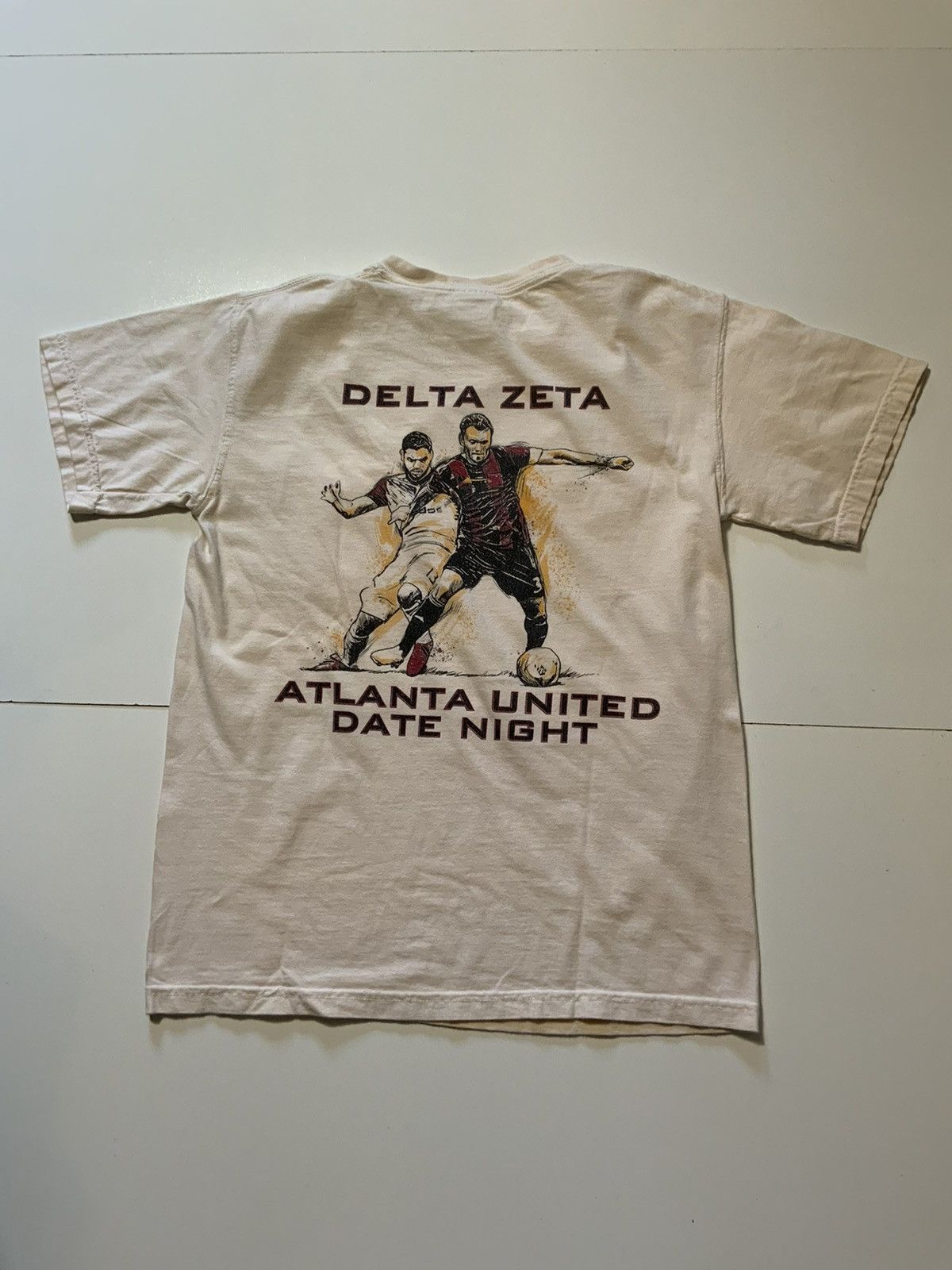 Comfort Colors Comfort Colors Delta Zeta Atlanta United Date Night T-Shirt Size US S / EU 44-46 / 1 - 2 Thumbnail