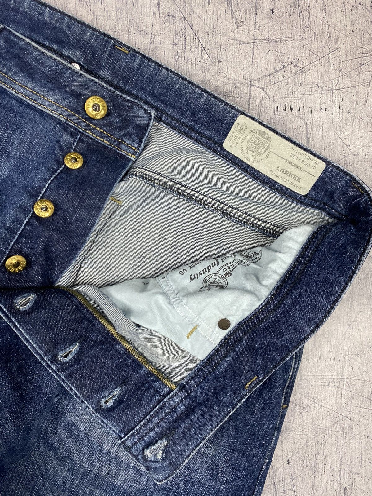 Diesel Vintage Diesel Jeans Denim Pants Size US 38 / EU 54 - 9 Thumbnail