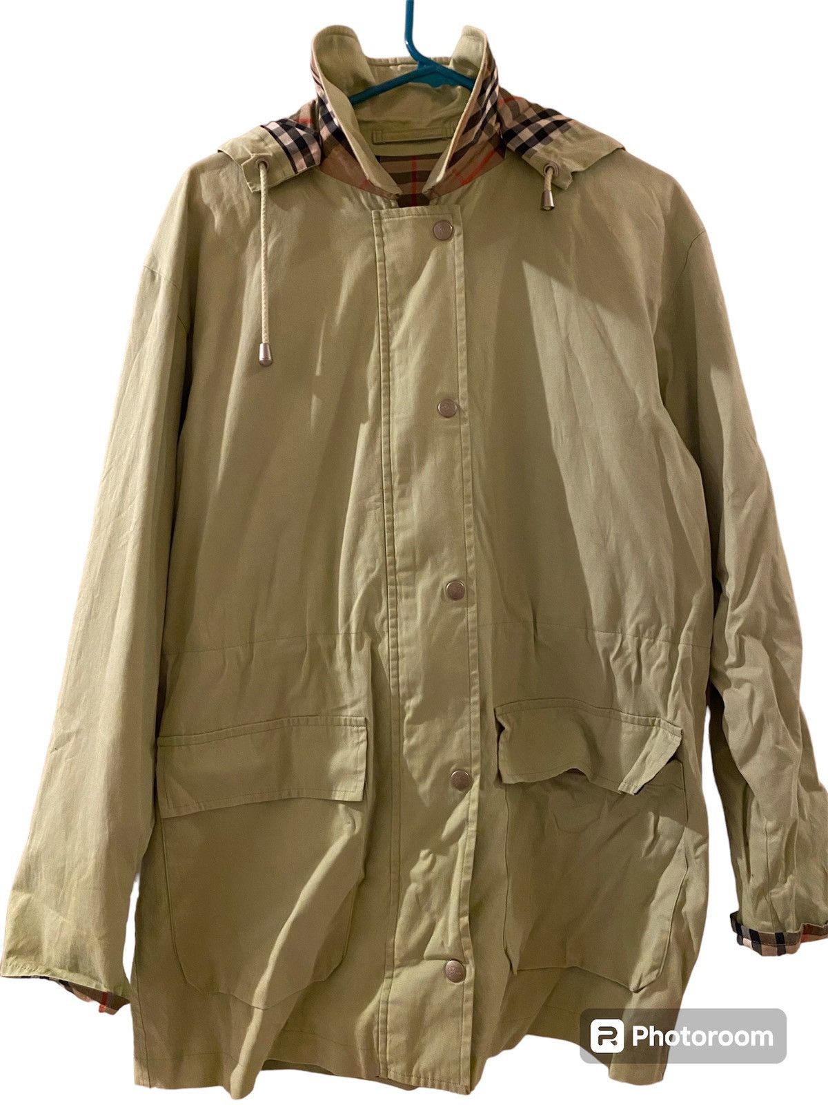 Burberry Men’s Burberry Green Coat Size US M / EU 48-50 / 2 - 1 Thumbnail