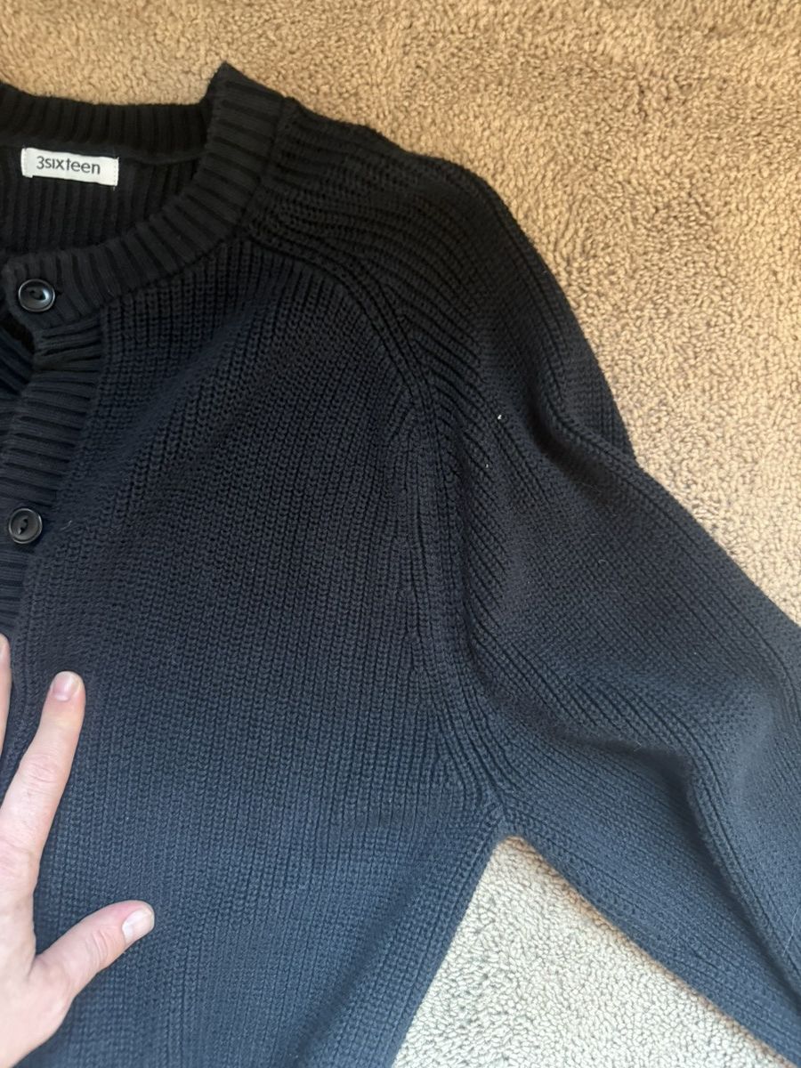 3sixteen 3sixteen pima cotton cardigan XXL Size US XXL / EU 58 / 5 - 5 Thumbnail