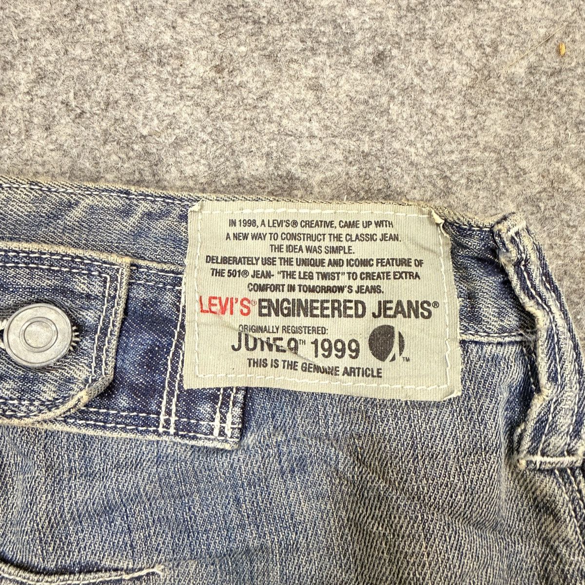 Levi's Vintage Levis Engineered buckle belt jeans Size US 29 - 9 Thumbnail