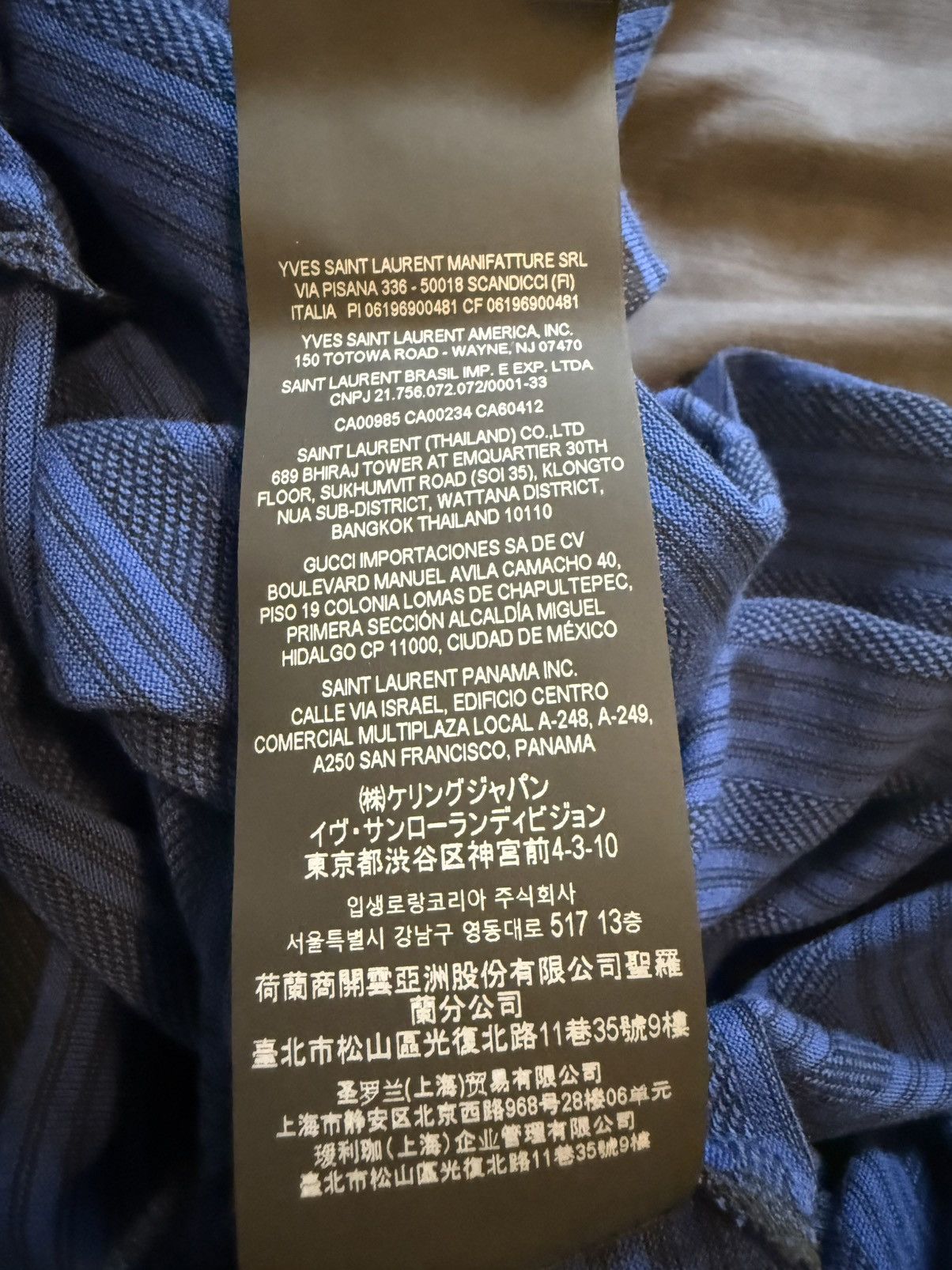 Saint Laurent Paris Saint Laurent T-Shirt Size US S / EU 44-46 / 1 - 13 Thumbnail