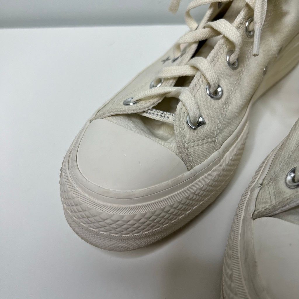 Converse Converse White Platform Red Heart High Top Sneakers Size 8 Size US 8 / IT 38 - 8 Thumbnail