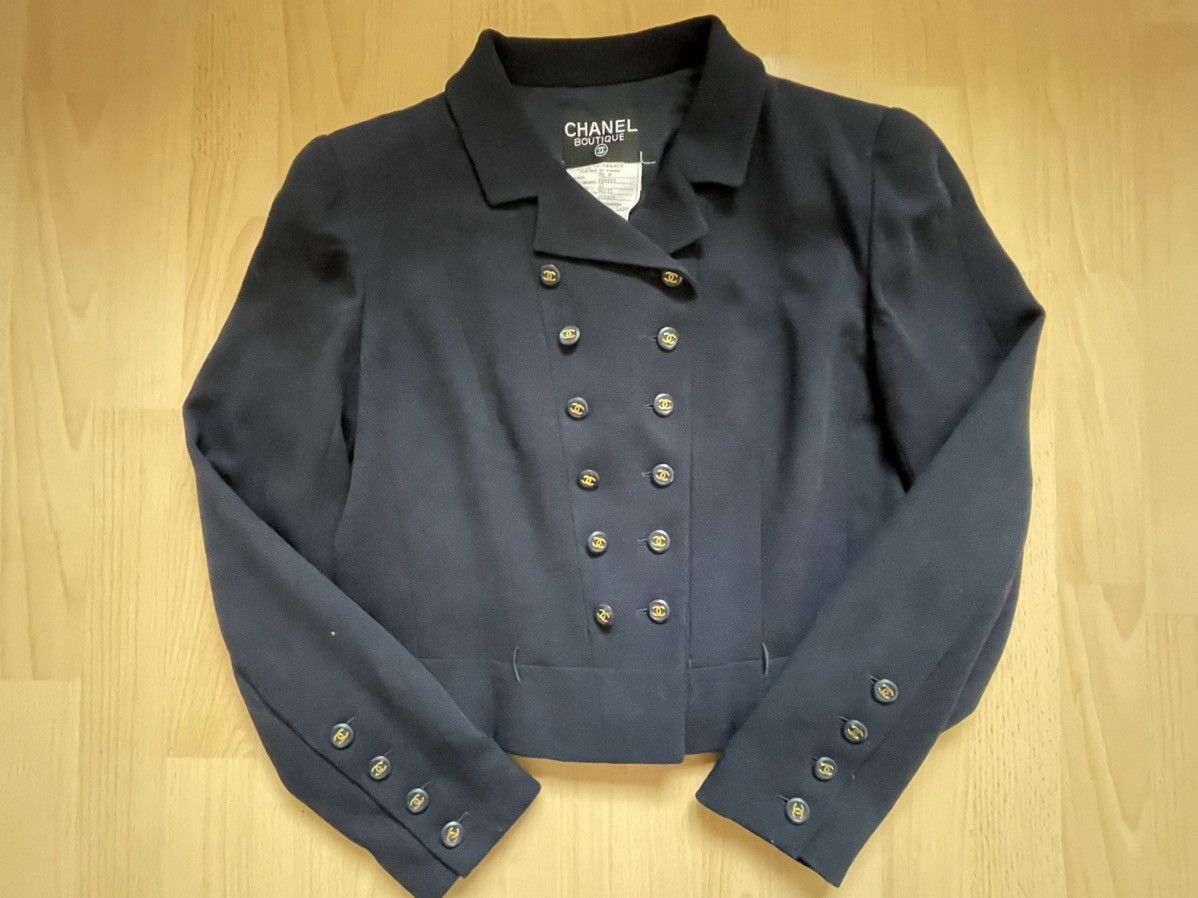 Chanel CHANEL. Jacket Summer 1996. Vintage Size M / US 6-8 / IT 42-44 - 9 Thumbnail