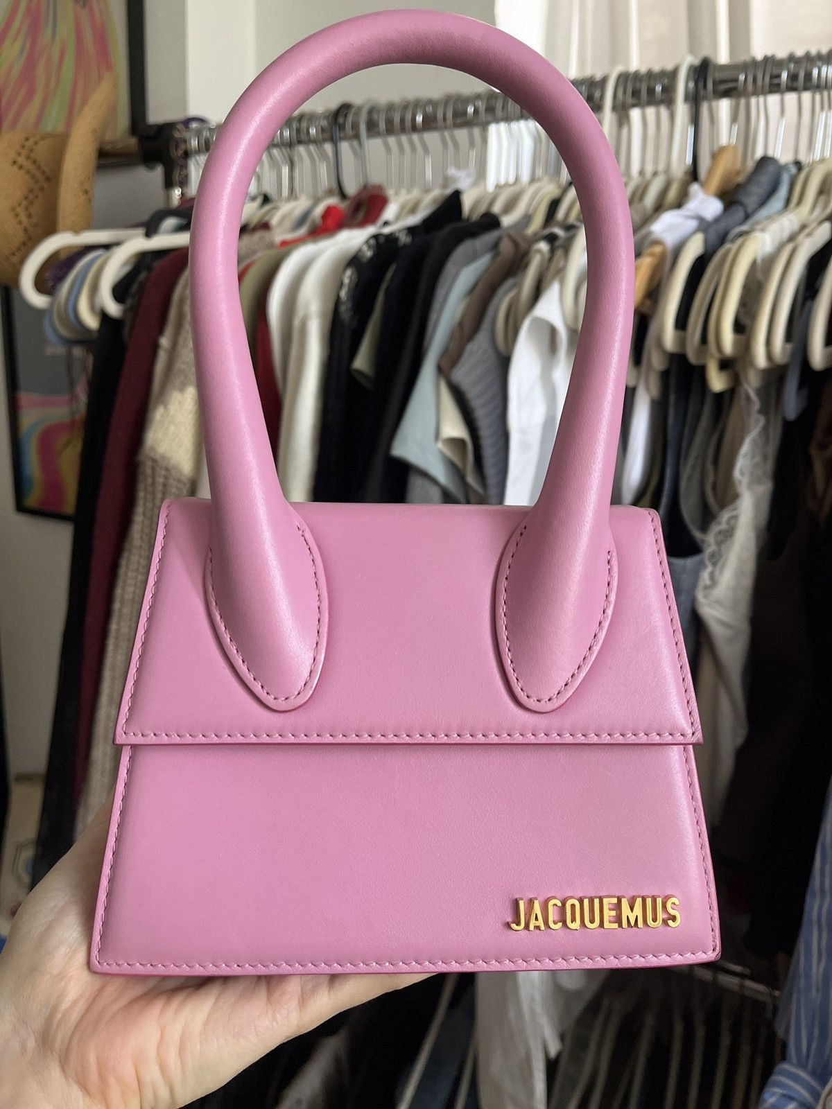 Jacquemus Jacquemus Le Chiquito moyen Light Pink Size ONE SIZE - 1 Thumbnail