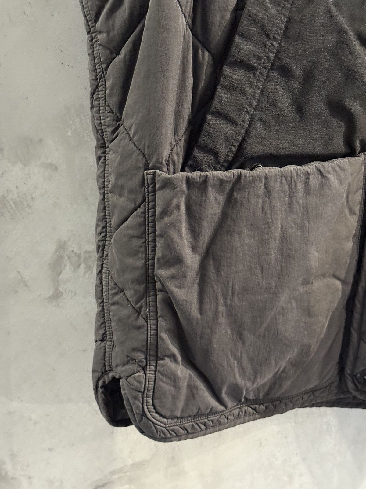Stone Island 🔥 Stone Island 50 Fili Quilted-TC Vest Black 🔥 Size US XL / EU 56 / 4 - 8 Thumbnail