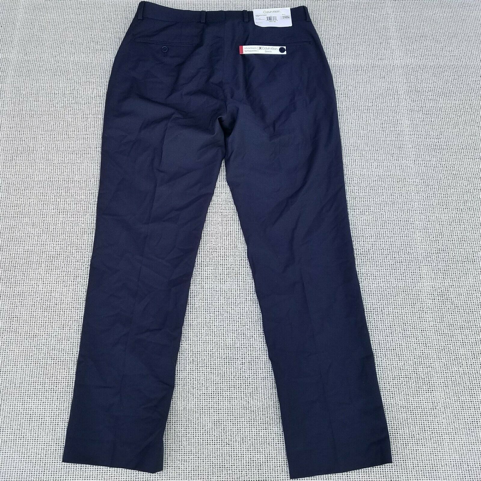 Calvin Klein Men's Calvin Klein Wool/Spandex Pants. 33/30 Size US 33 - 3 Thumbnail
