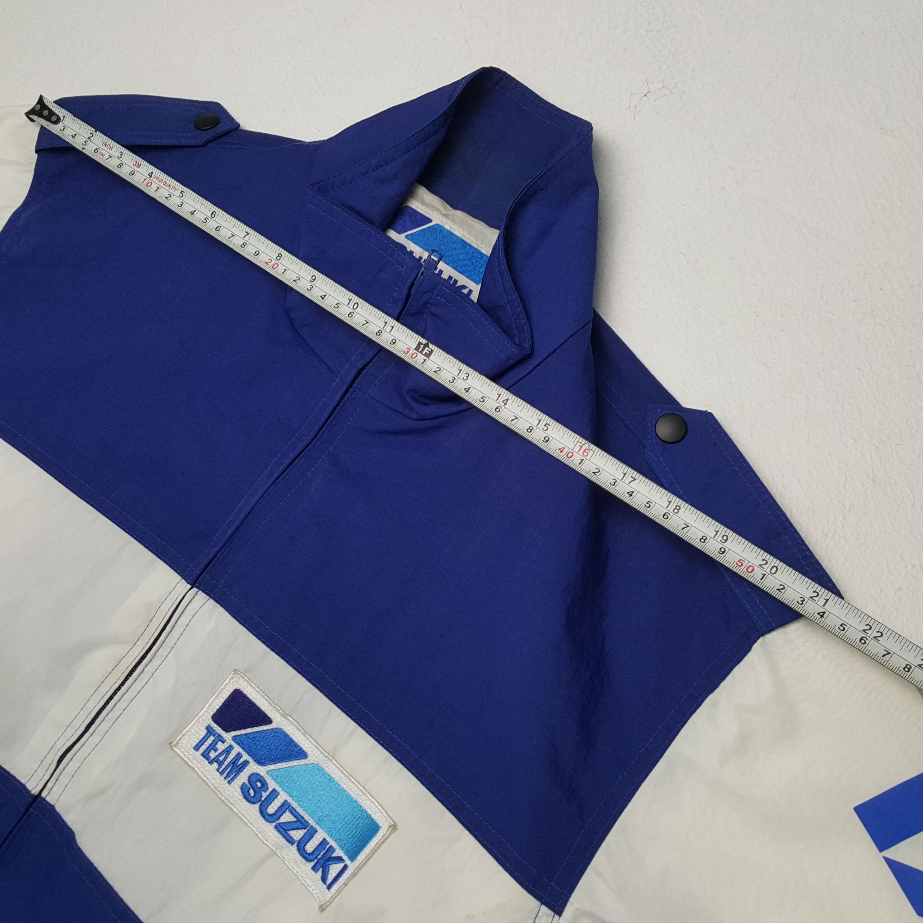 Japanese Brand × Vintage TEAM SUZUKI Racing Team Jacket Size US XL / EU 56 / 4 - 5 Thumbnail