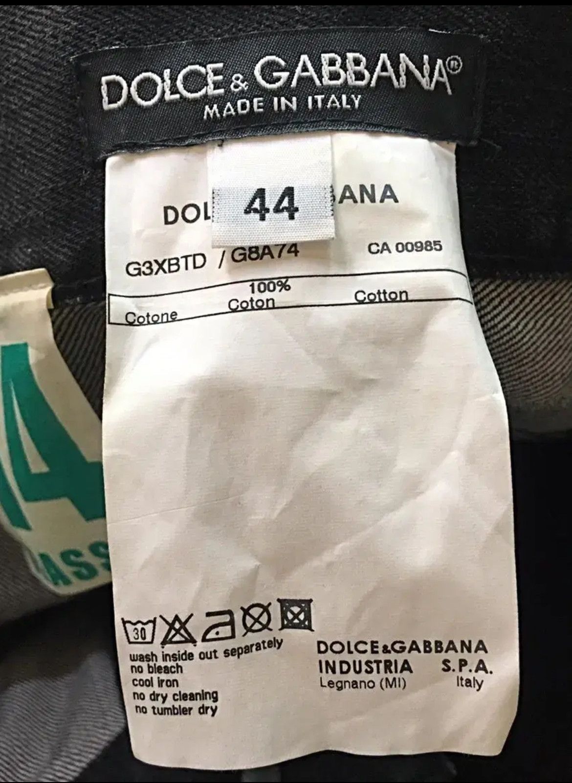 Dolce & Gabbana Brand New Dolce & Gabbana Black Jeans – 100% Authentic Size US 29 - 5 Thumbnail