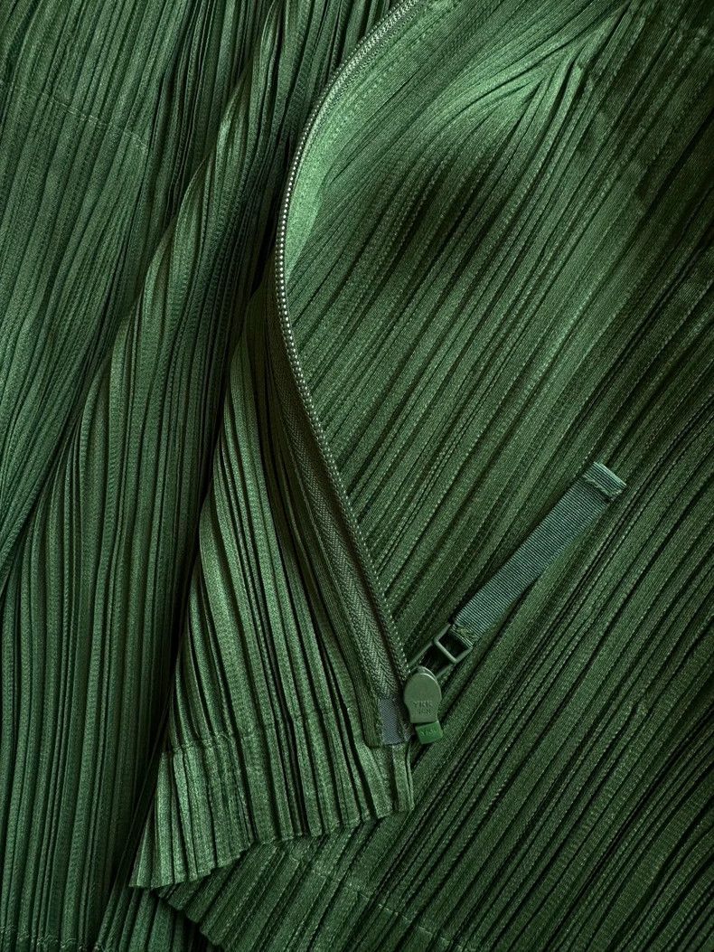 Issey Miyake Issey Miyake size:4 Military green hooded zipper jacket Size S / US 4 / IT 40 - 8 Thumbnail