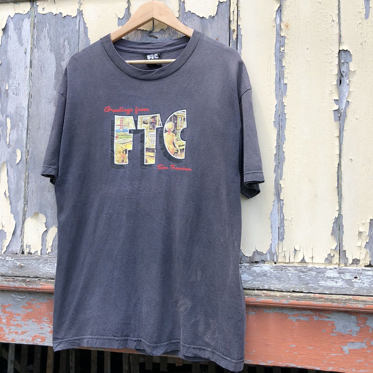 FTC 💢Sunfaded💢 Vintage FTC Skate San Francisco Tee Size US L / EU 52-54 / 3 - 2 Thumbnail