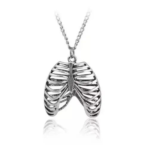 High Sport × Jewelry × Vintage Rib Cage Necklace Size ONE SIZE - 1 Thumbnail