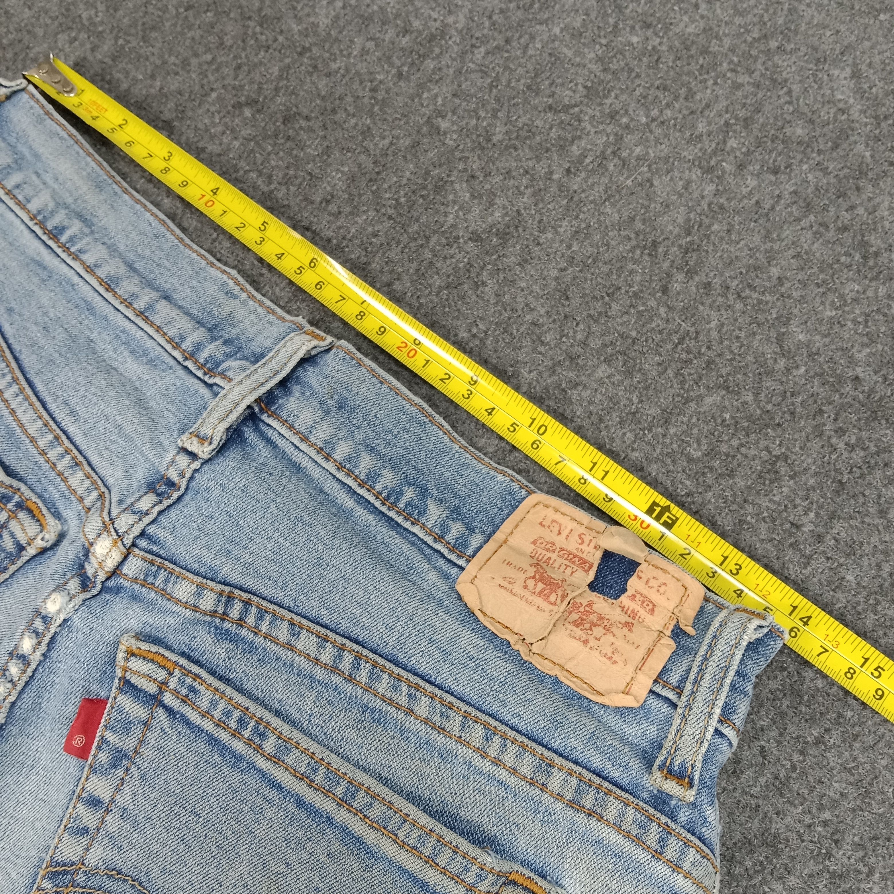 Levi's × Vintage Levi's American Distressed Style Denim Jeans Size 30" / US 8 / IT 44 - 10 Thumbnail