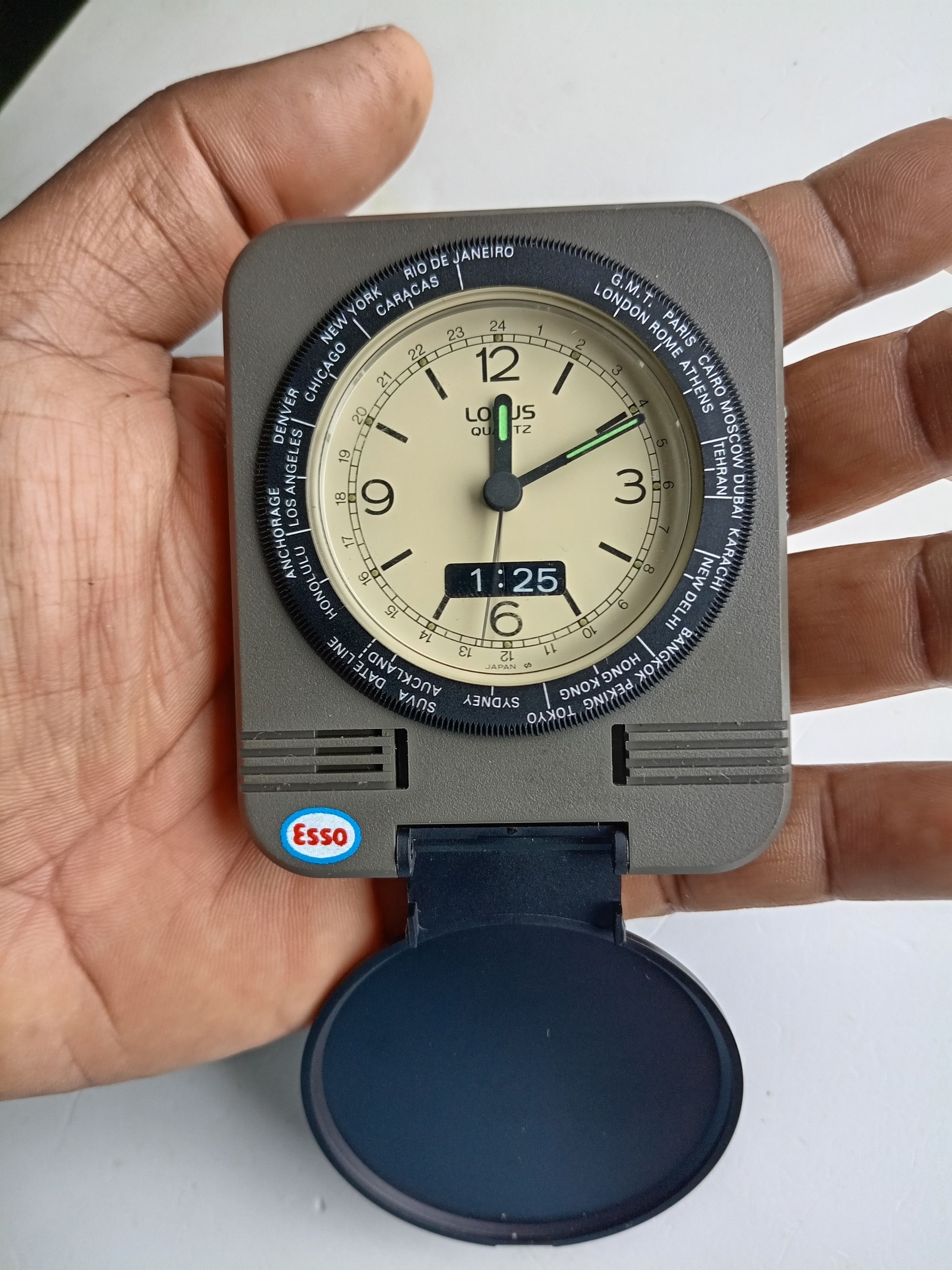 Japanese Brand × Seiko Lorus Seiko quarz alarm travel / table watch Size ONE SIZE - 4 Thumbnail