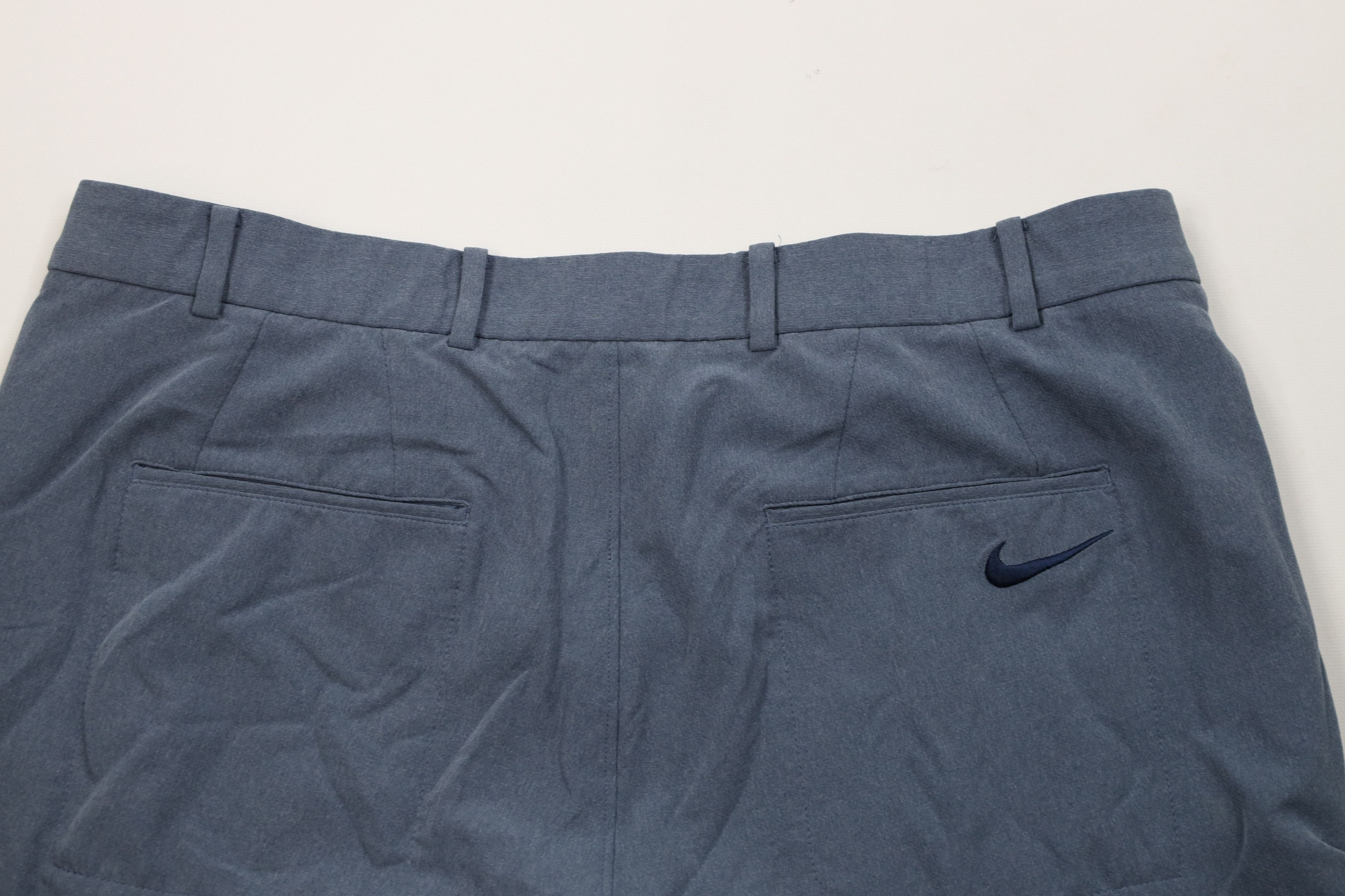 Nike Nike Golf Chambray Stretch Golfing Chino Shorts Blue Size US 38 / EU 54 - 8 Thumbnail
