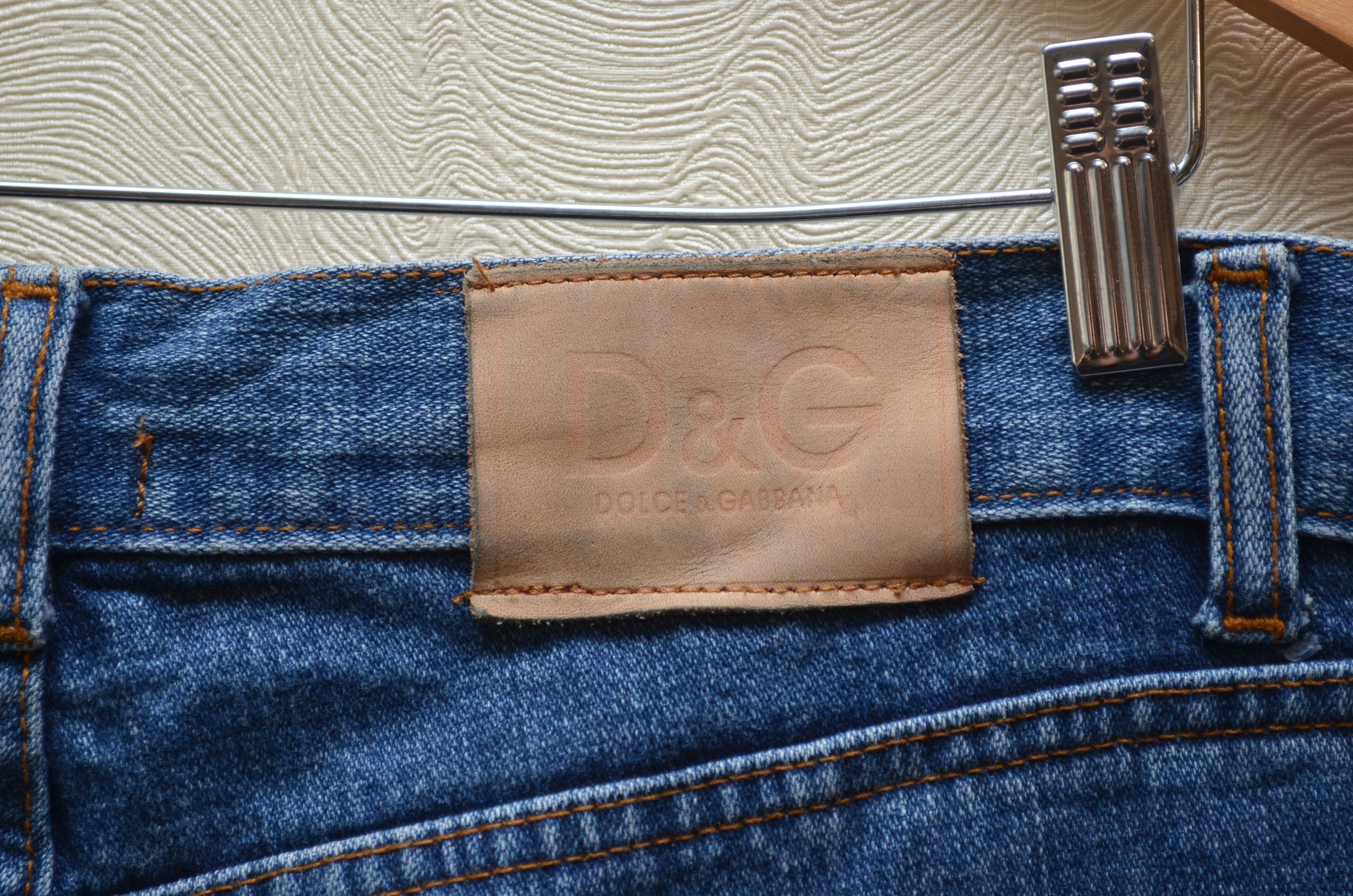 Dolce & Gabbana × Vintage Vintage Dolce & Gabbana Double Pockets Jeans RARE y2k Size US 34 / EU 50 - 5 Thumbnail