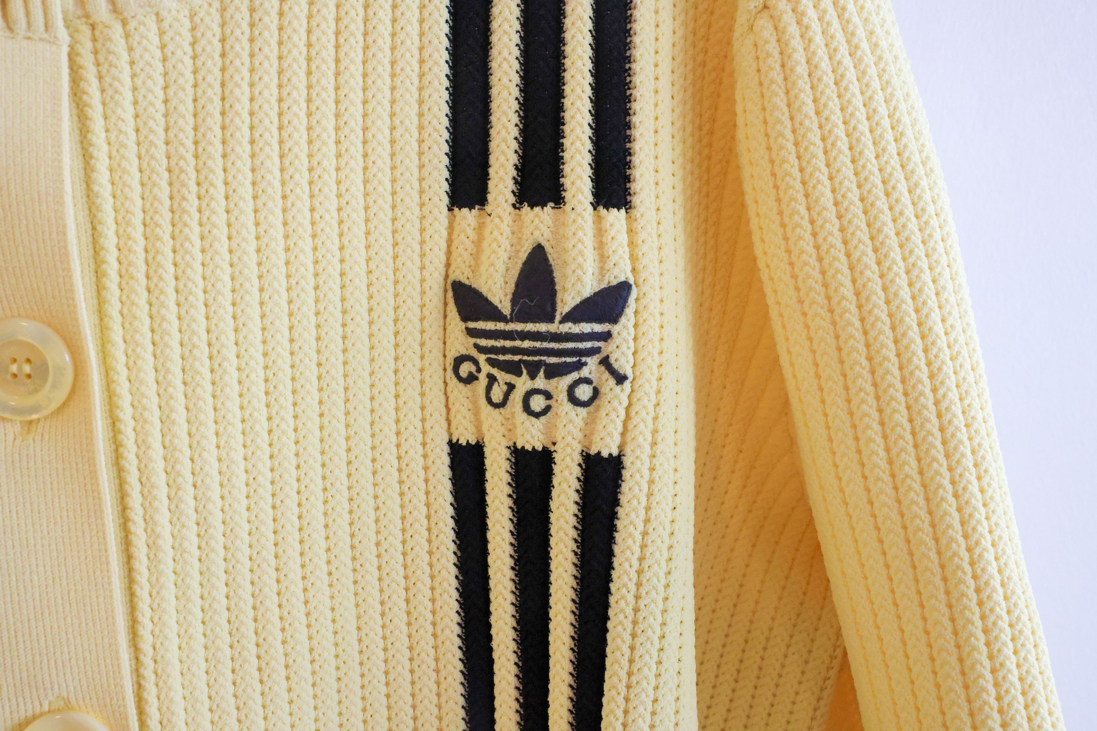 Adidas × Gucci Gucci x Adidas Cropped Cardigan Size XL Size XL / US 12-14 / IT 48-50 - 2 Thumbnail