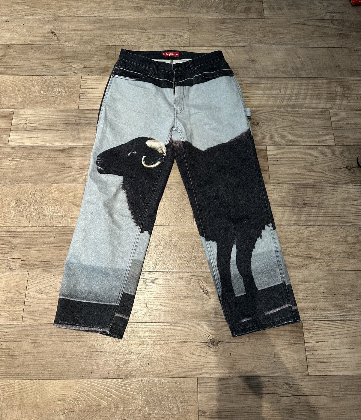 Damien Hirst × Supreme Supreme Damien Hirst goat painter