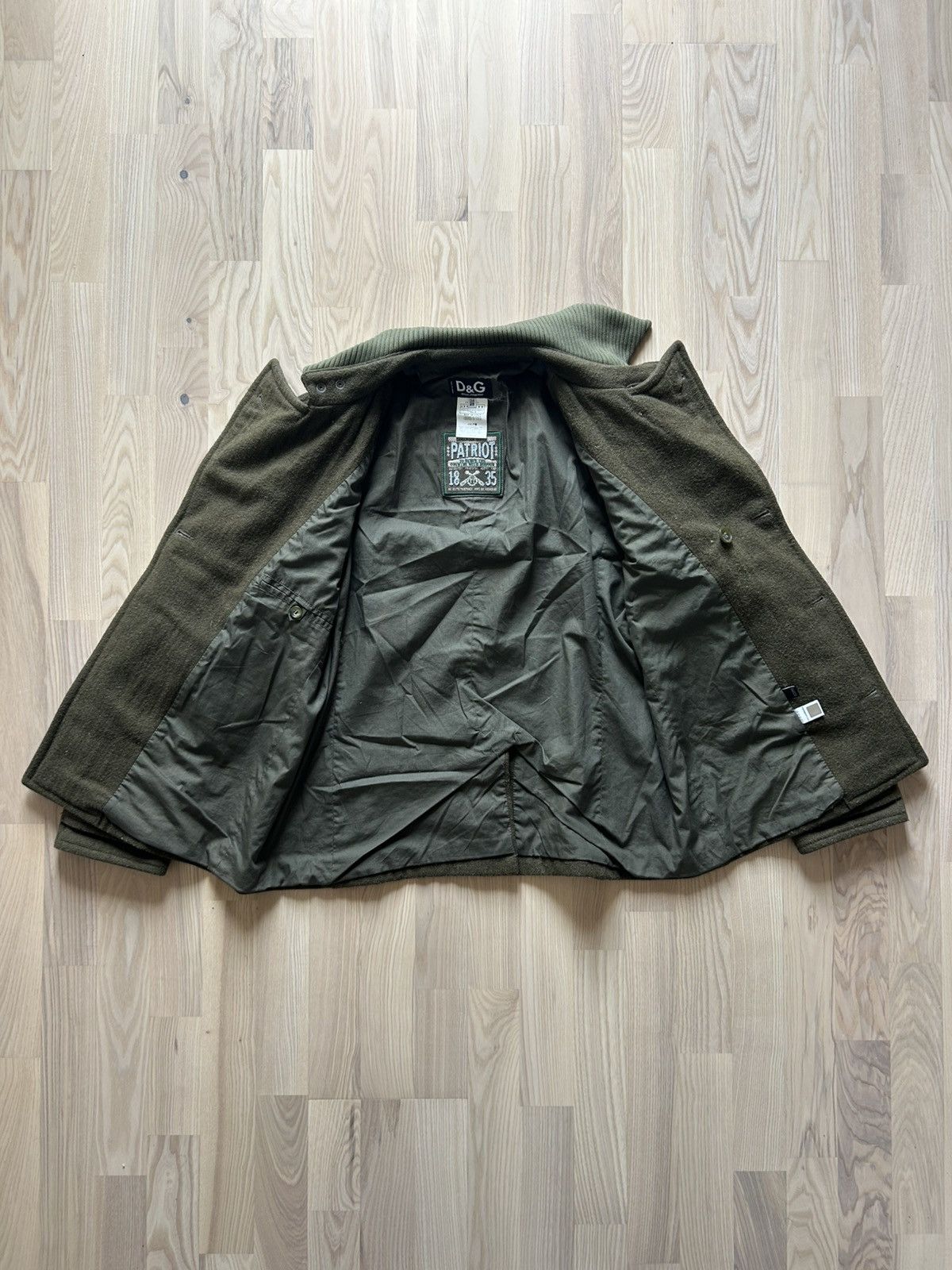 Dolce & Gabbana Dolce & Gabbana AW2006 Wool Sailor Peacoat Military Jacket Size US M / EU 48-50 / 2 - 3 Thumbnail