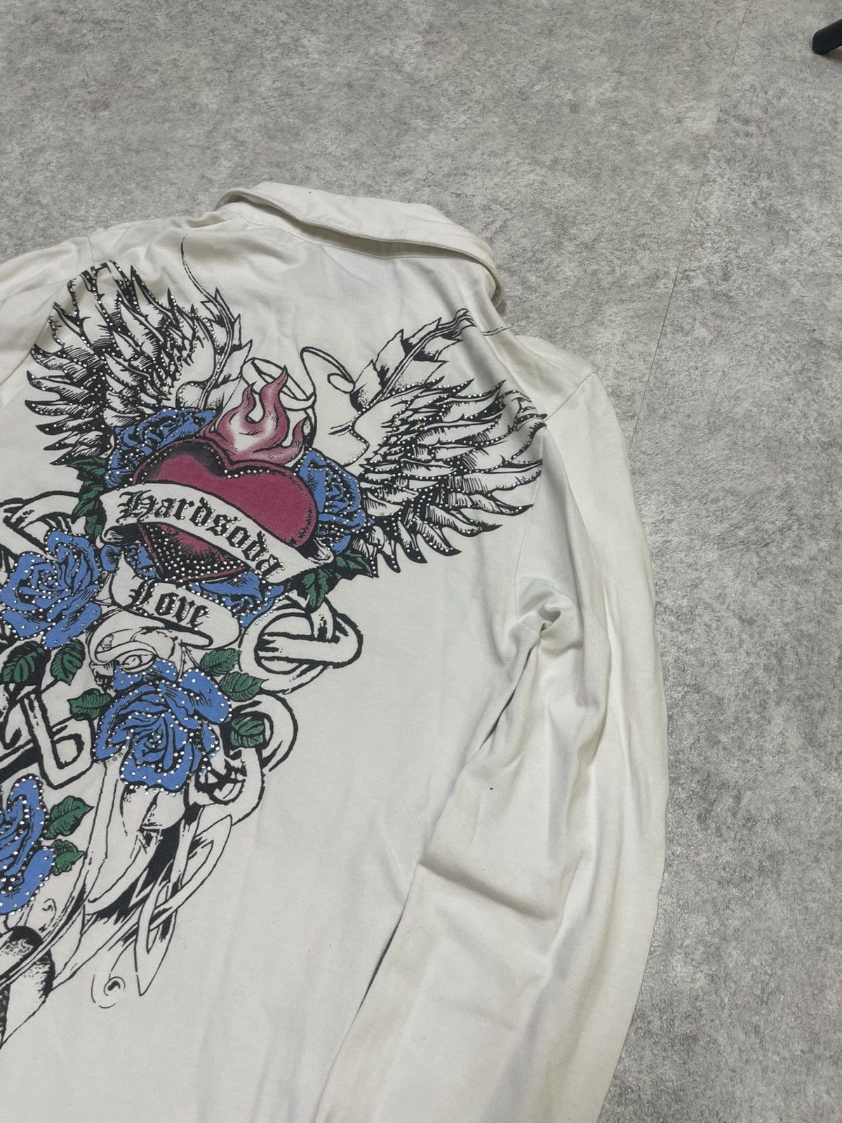 Hysteric Glamour × If Six Was Nine × Le Grande Bleu (L.G.B.) IfSixWasNine LGB Hard Soda Bardsoda Tattoo Mesh Top Glam Size US M / EU 48-50 / 2 - 4 Thumbnail