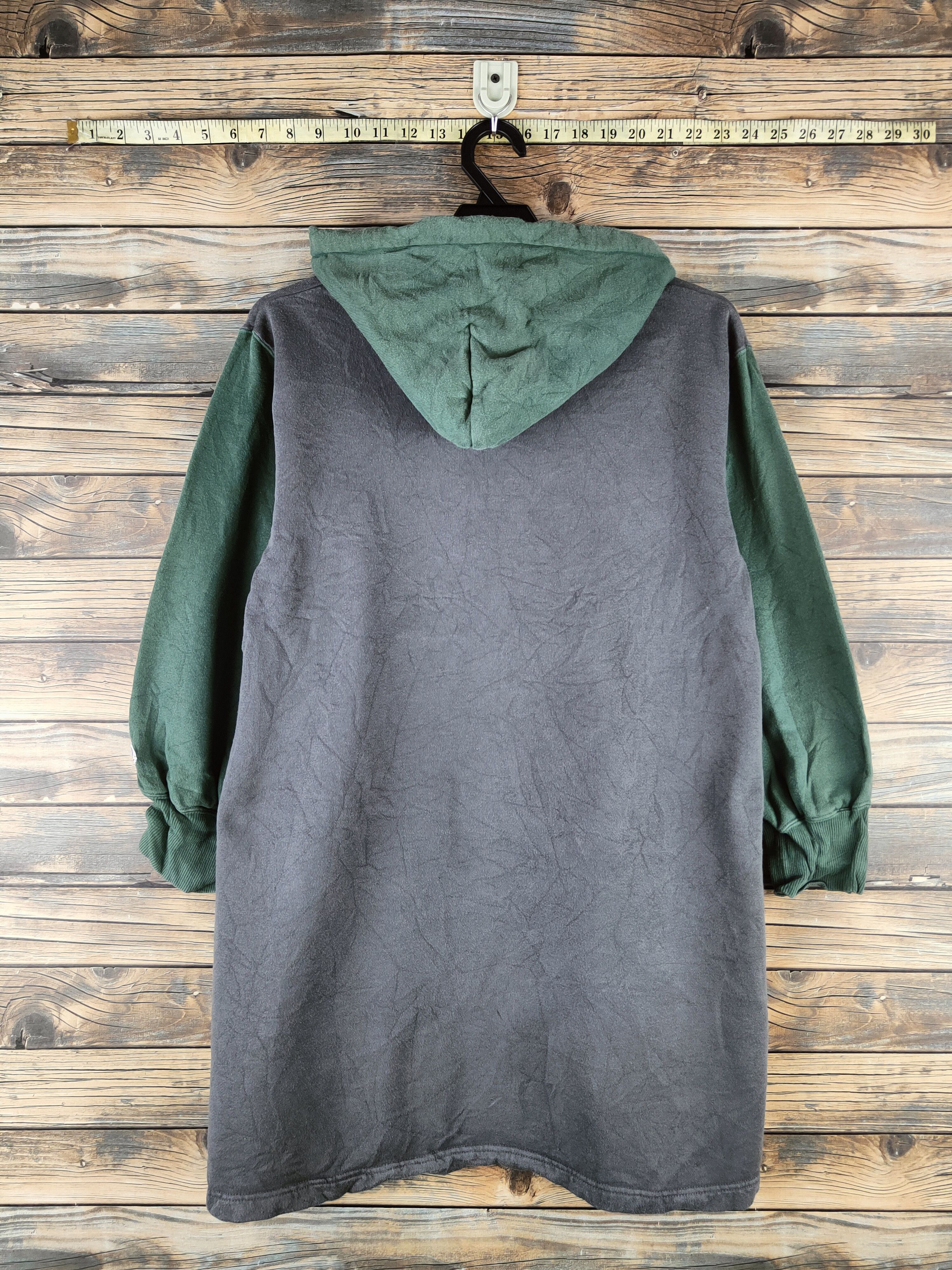 Champion Vintage Faded Champion Green Gray Hoodie Sweatshirts Size S / US 4 / IT 40 - 7 Thumbnail