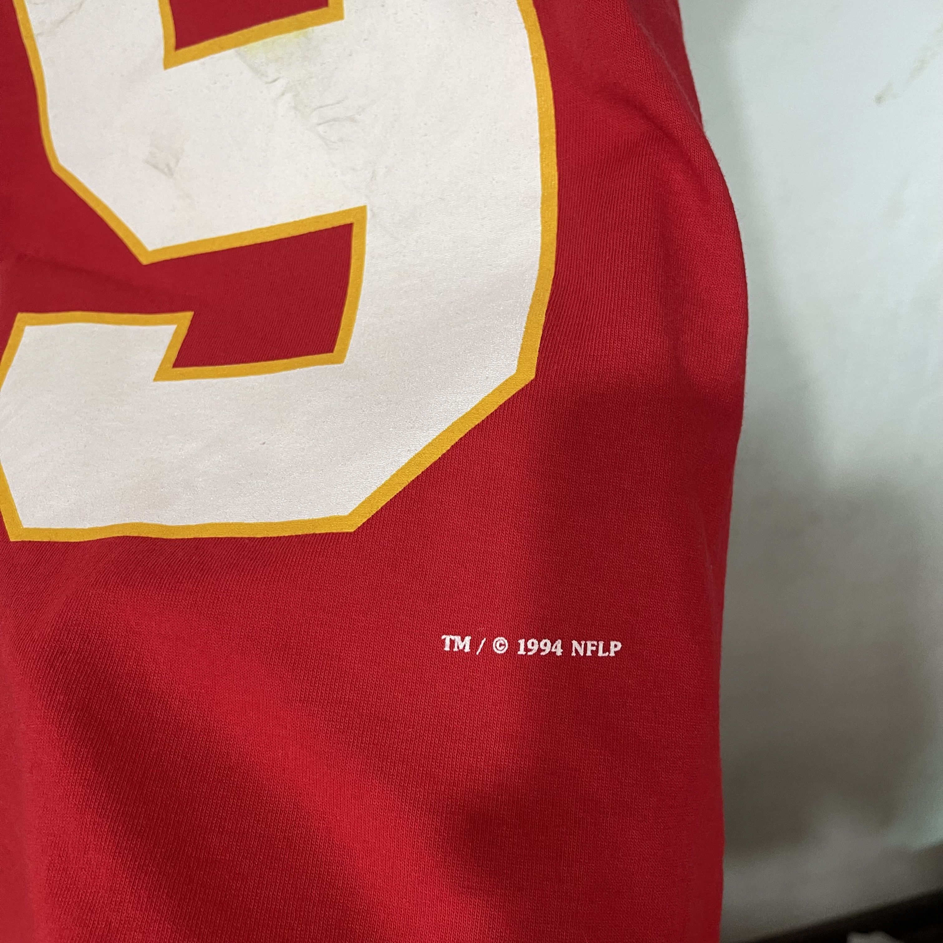 NFL Vintage 1994 Kansas City Chiefs T-Shirt Size US L / EU 52-54 / 3 - 5 Thumbnail