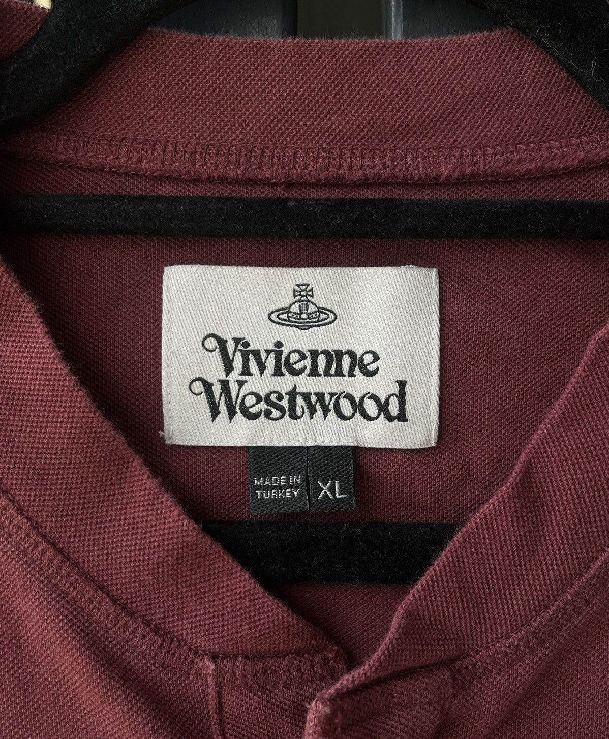Vivienne Westwood 🚨 Vivienne Westwood Vintage Polo – Bold Burgundy Size US XL / EU 56 / 4 - 3 Thumbnail