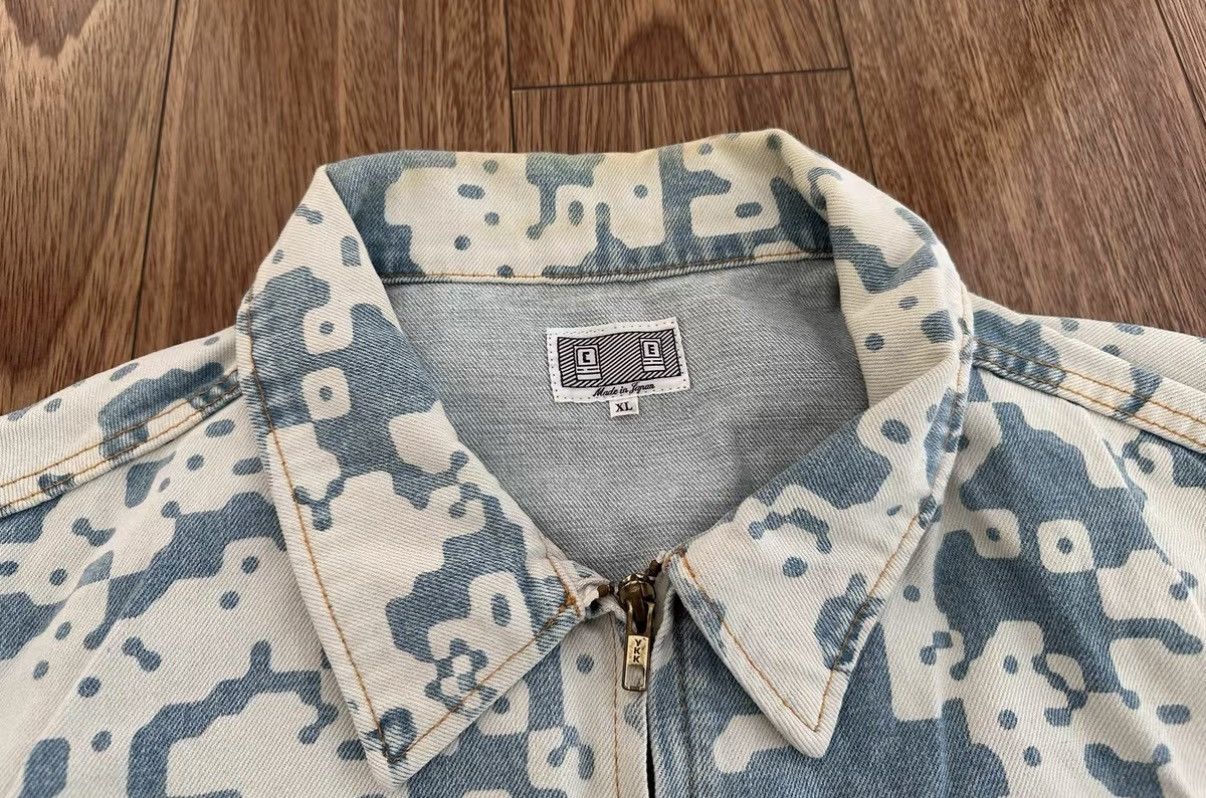 Cav Empt C.E CAVEMPT NOISE WASHED DENIM JACKET Size US XL / EU 56 / 4 - 3 Thumbnail