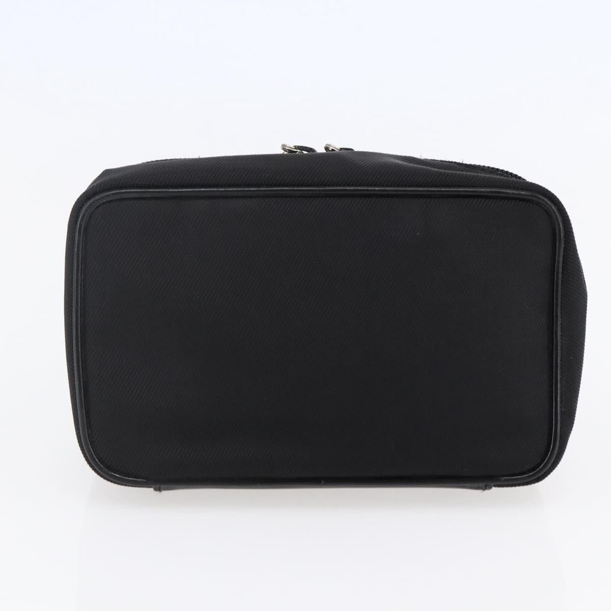 Gucci GUCCI Bamboo Vanity Handbag Nylon Black Silver 032 1956 032 Size ONE SIZE - 8 Thumbnail