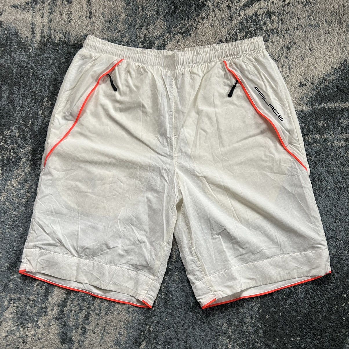 Palace SUMMER 2018 NYLON CRiNK RUNNER SHORTS WHiTE 3M SAFETY ORANGE Size US 34 / EU 50 - 3 Thumbnail