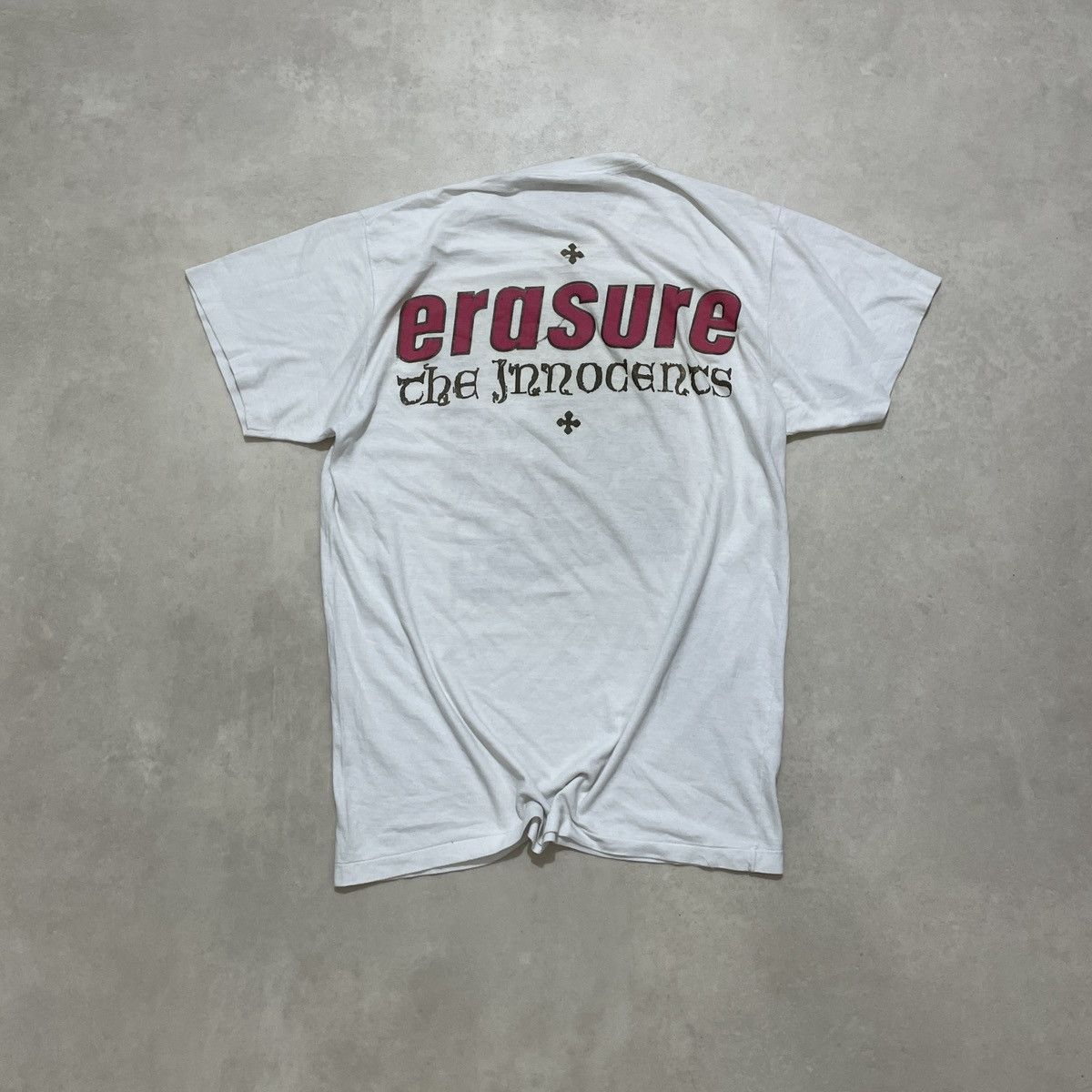 Band Tees Erasure 1988 The innocents Tour tee Size US M / EU 48-50 / 2 - 2 Thumbnail