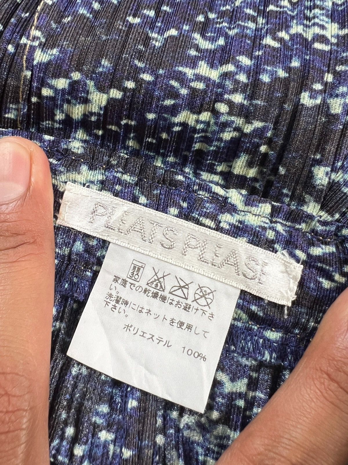 Pleats Please Issey Miyake Pleats Please Graphic Pleated Pants Size 29" - 11 Thumbnail