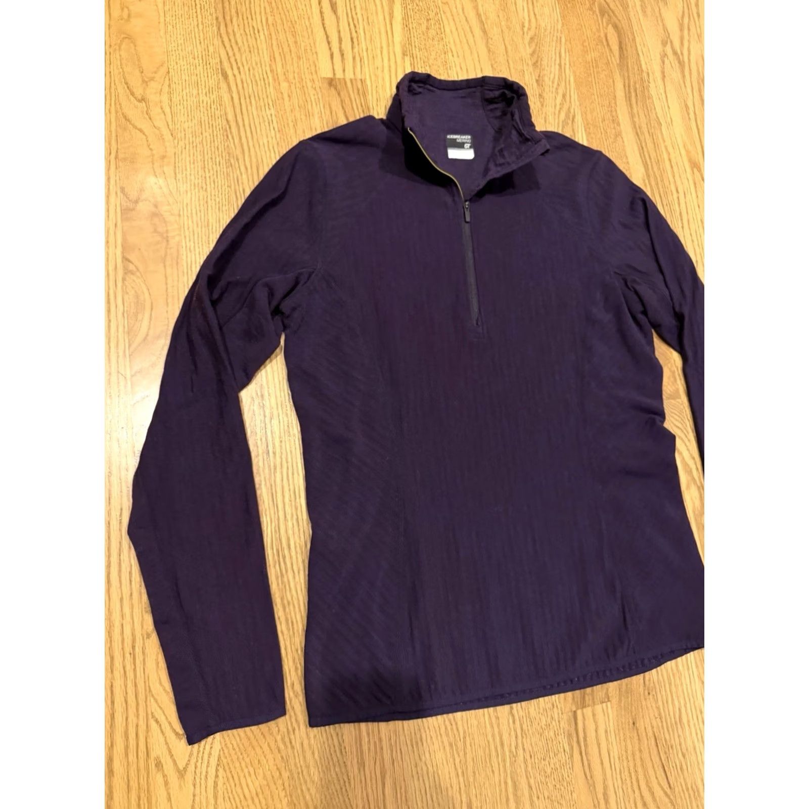 Icebreaker Icebreaker Sweater Womens L Purple Merino Wool Pullover Women Size Thumbholes Size L / US 10 / IT 46 - 5 Thumbnail