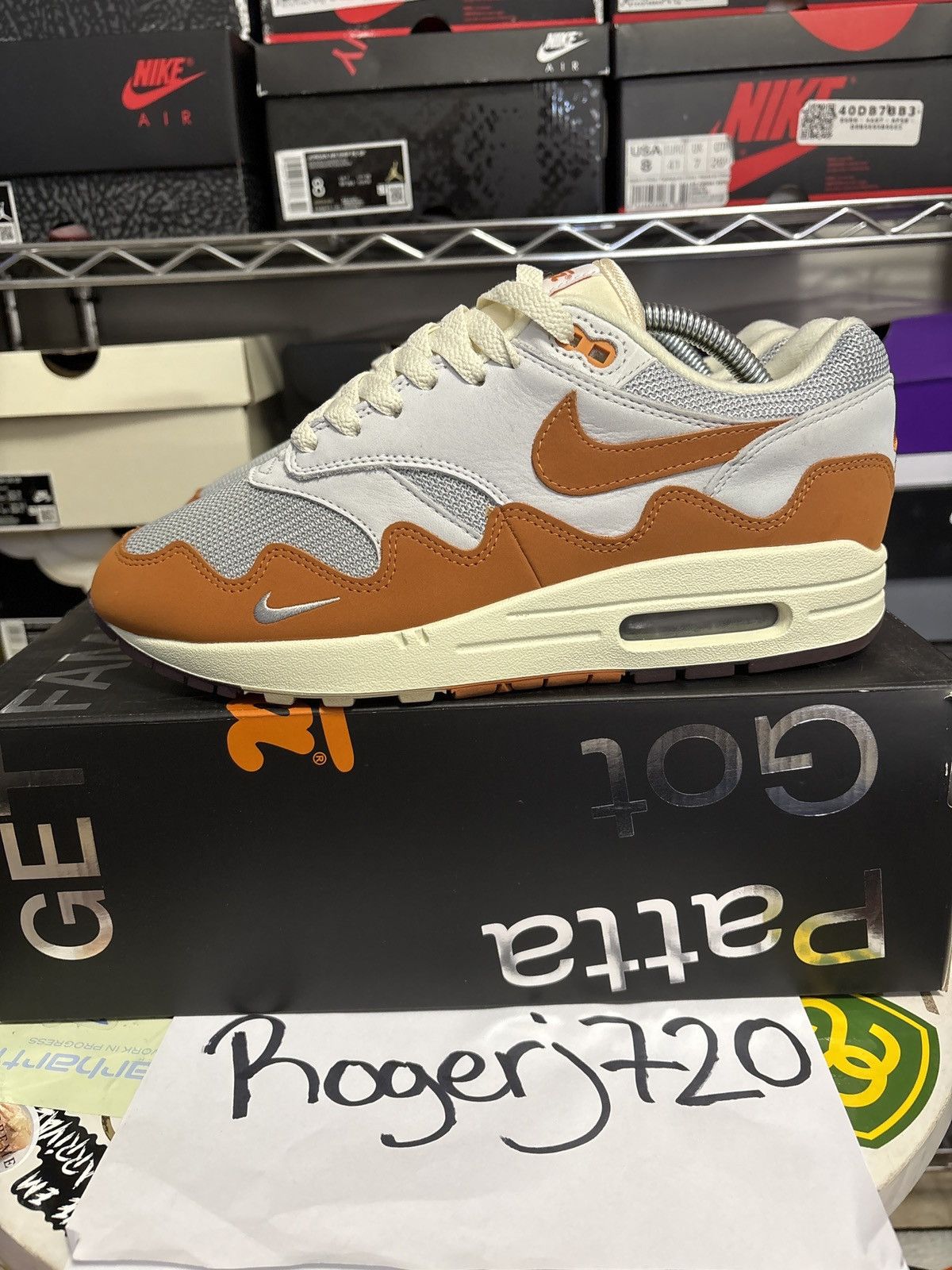 Nike × Patta Air Max 1 Patta Waves Monarch Size US 8 / EU 41 - 1 Thumbnail