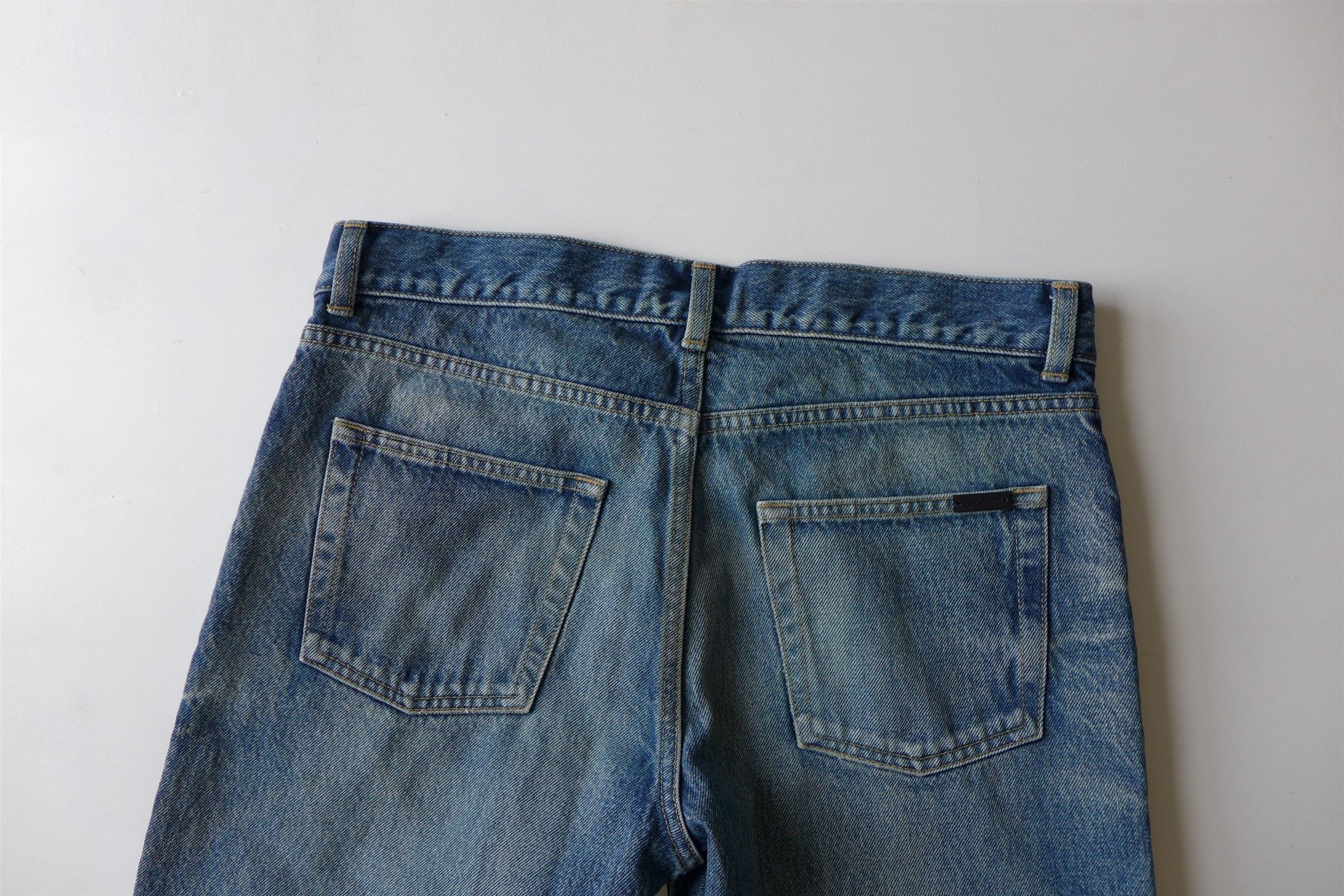 Saint Laurent Paris Saint Laurent Paris D18 Jeans - Hydrangea Blue Denim Size US 30 / EU 46 - 8 Thumbnail