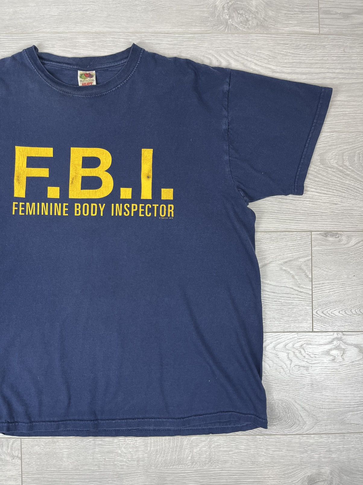 Vintage F.B.I. Like Pornstar Vintage 90s Sexy T Shirt Size US XL / EU 56 / 4 - 2 Thumbnail