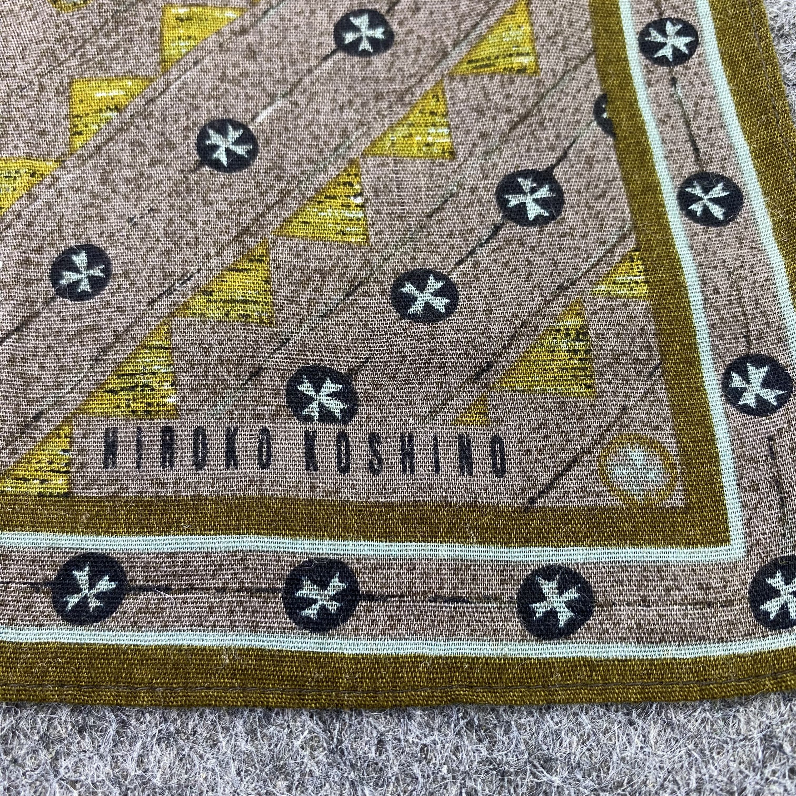 Hiroko Koshino Homme Hiroko Koshino Handkerchief / Bandana / Neckerchief -B637 Size ONE SIZE - 5 Thumbnail